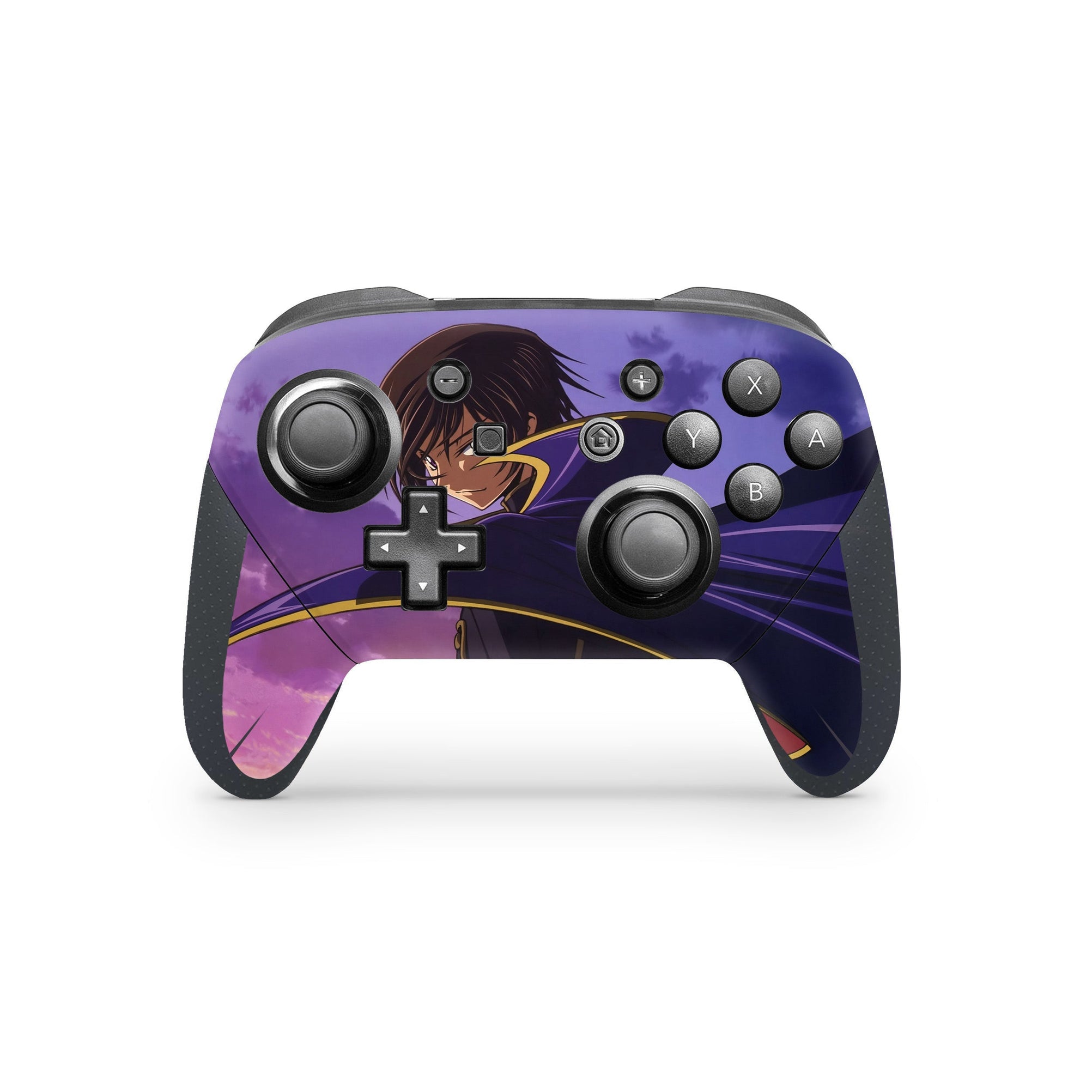 A video game skin featuring a Rebel King 1 design for the Nintendo Switch Pro Controller.