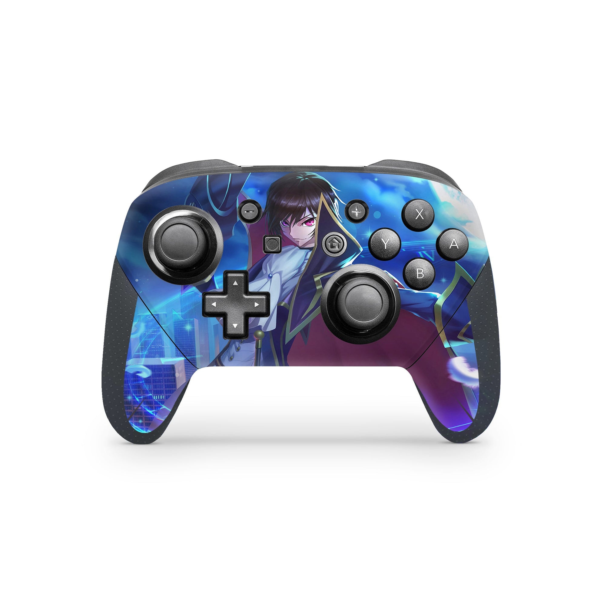 A video game skin featuring a Rebel King 2 design for the Nintendo Switch Pro Controller.