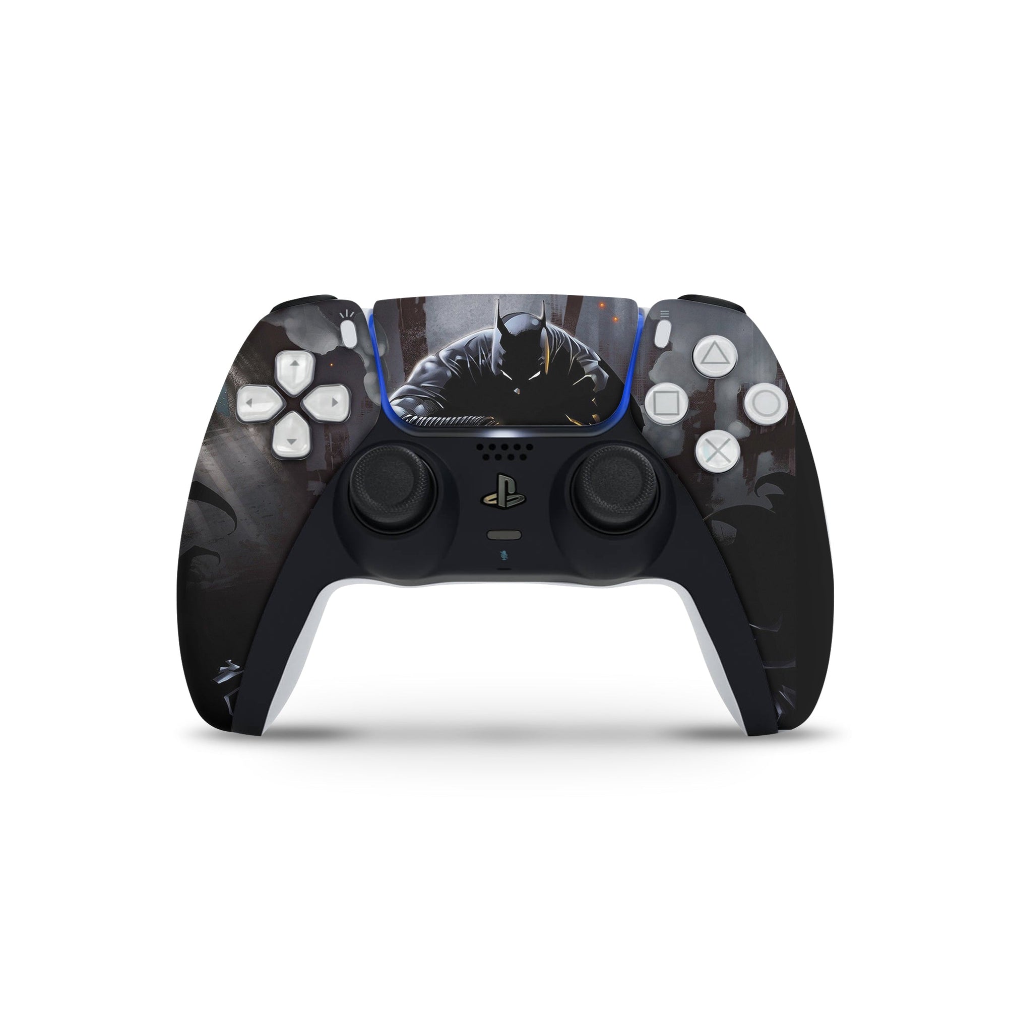 A video game skin featuring a Midnight Vigilante 10 design for the PS5 Controller.