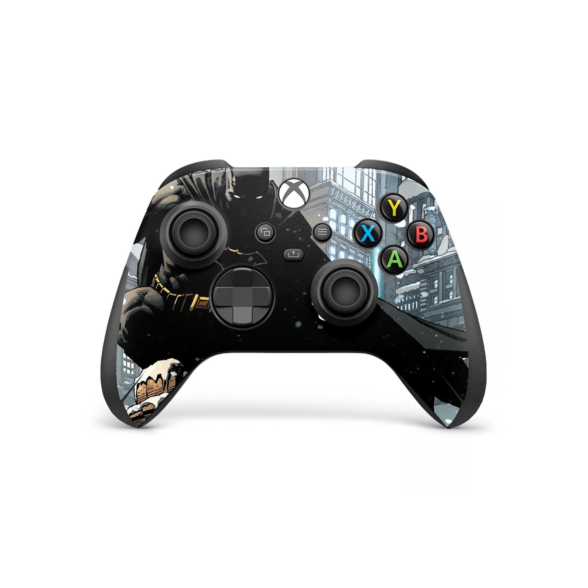 A video game skin featuring a Midnight Vigilante 11 design for the Xbox Series X Controller.