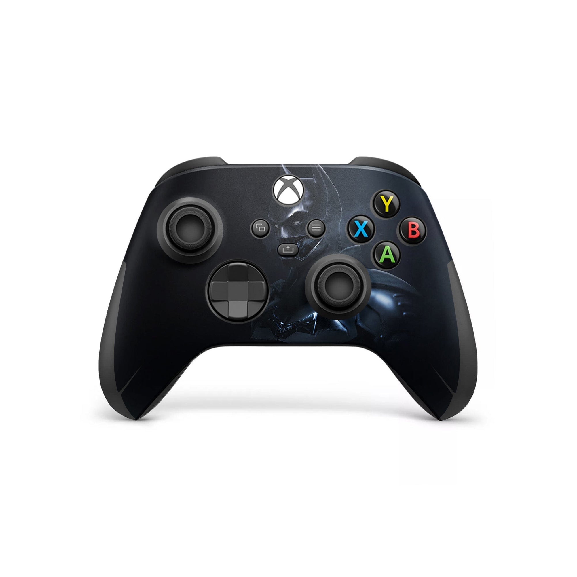 A video game skin featuring a Midnight Vigilante 13 design for the Xbox Series Wireless Controller.