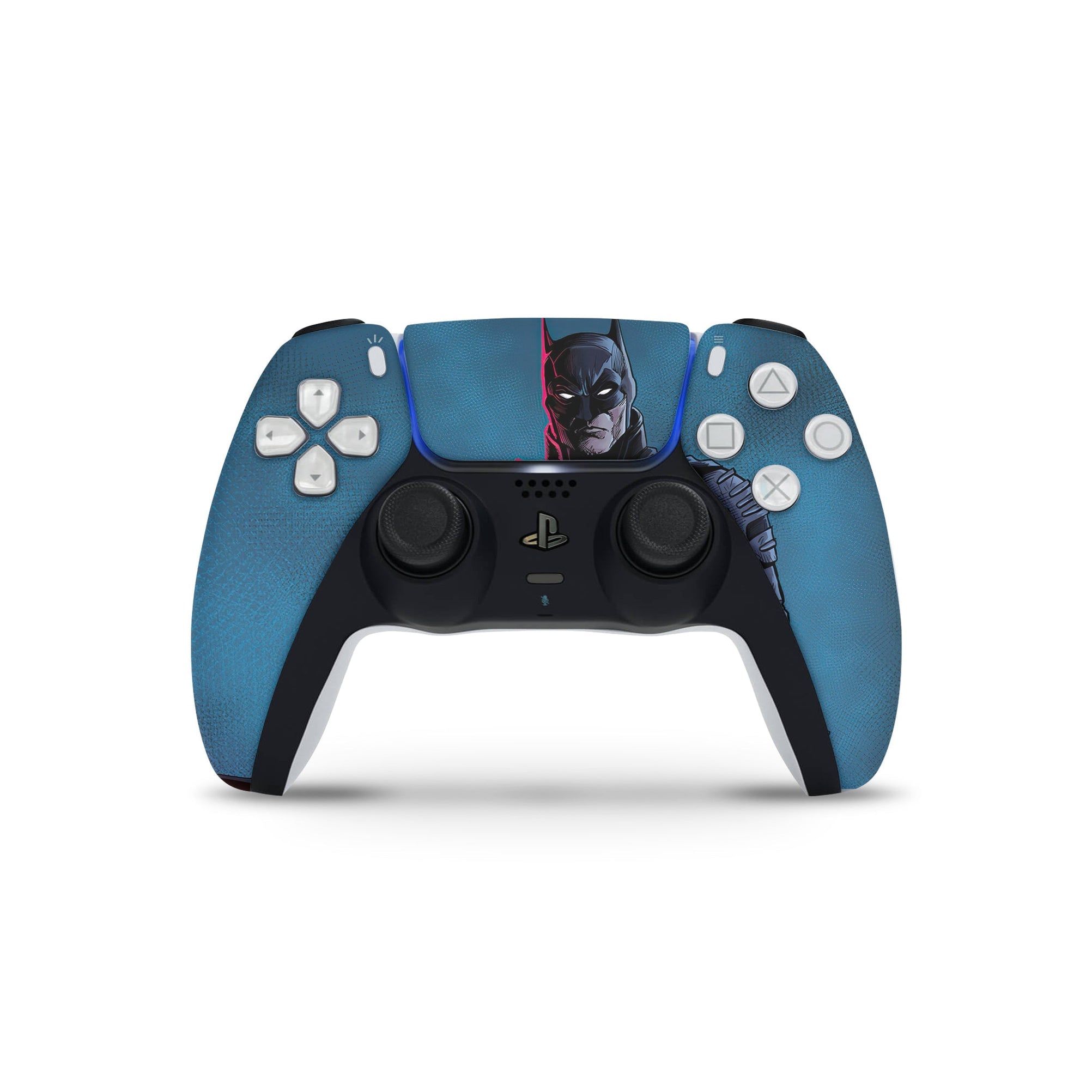 A video game skin featuring a Midnight Vigilante 14 design for the PS5 Controller.