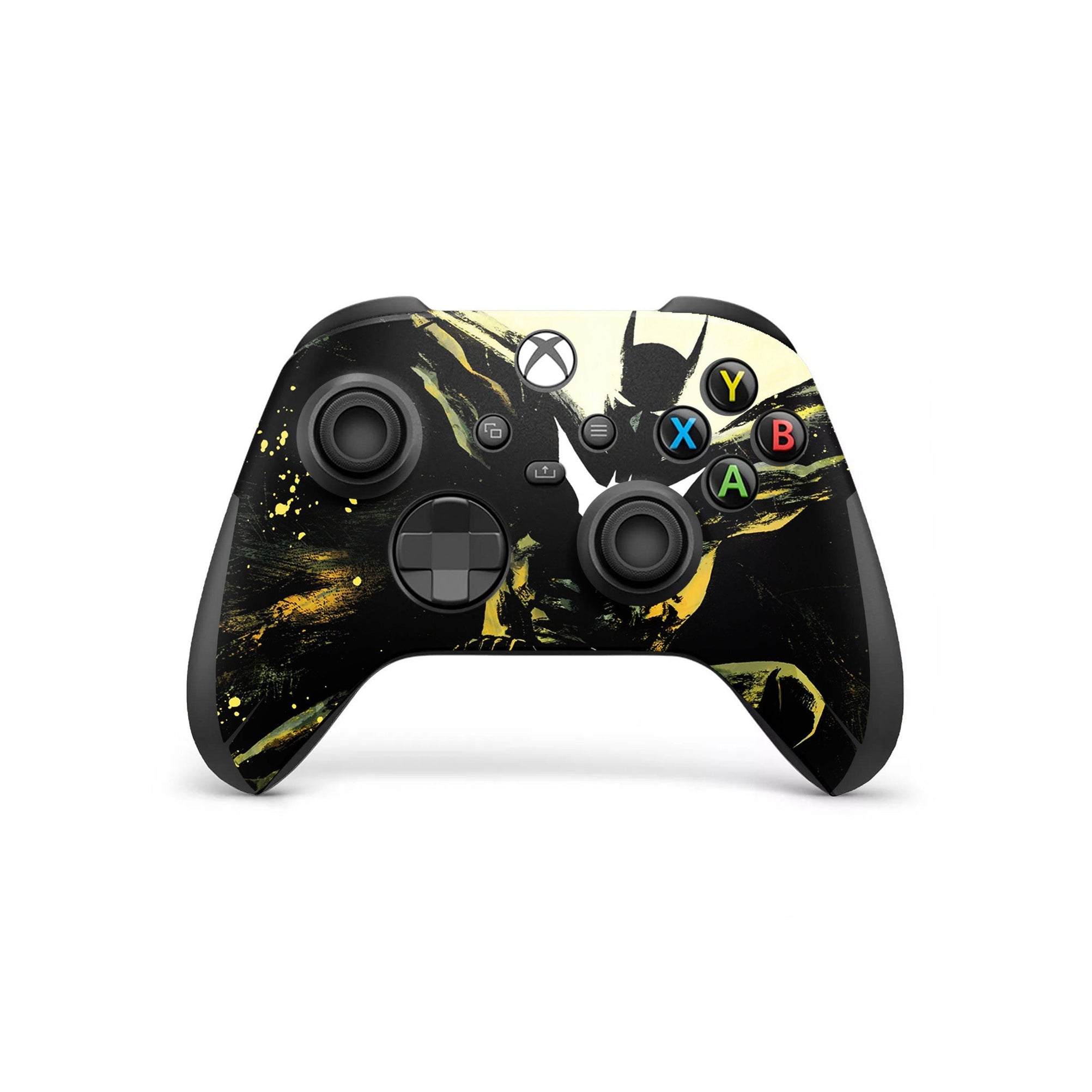 A video game skin featuring a Midnight Vigilante 15 design for the Xbox Series X Controller.