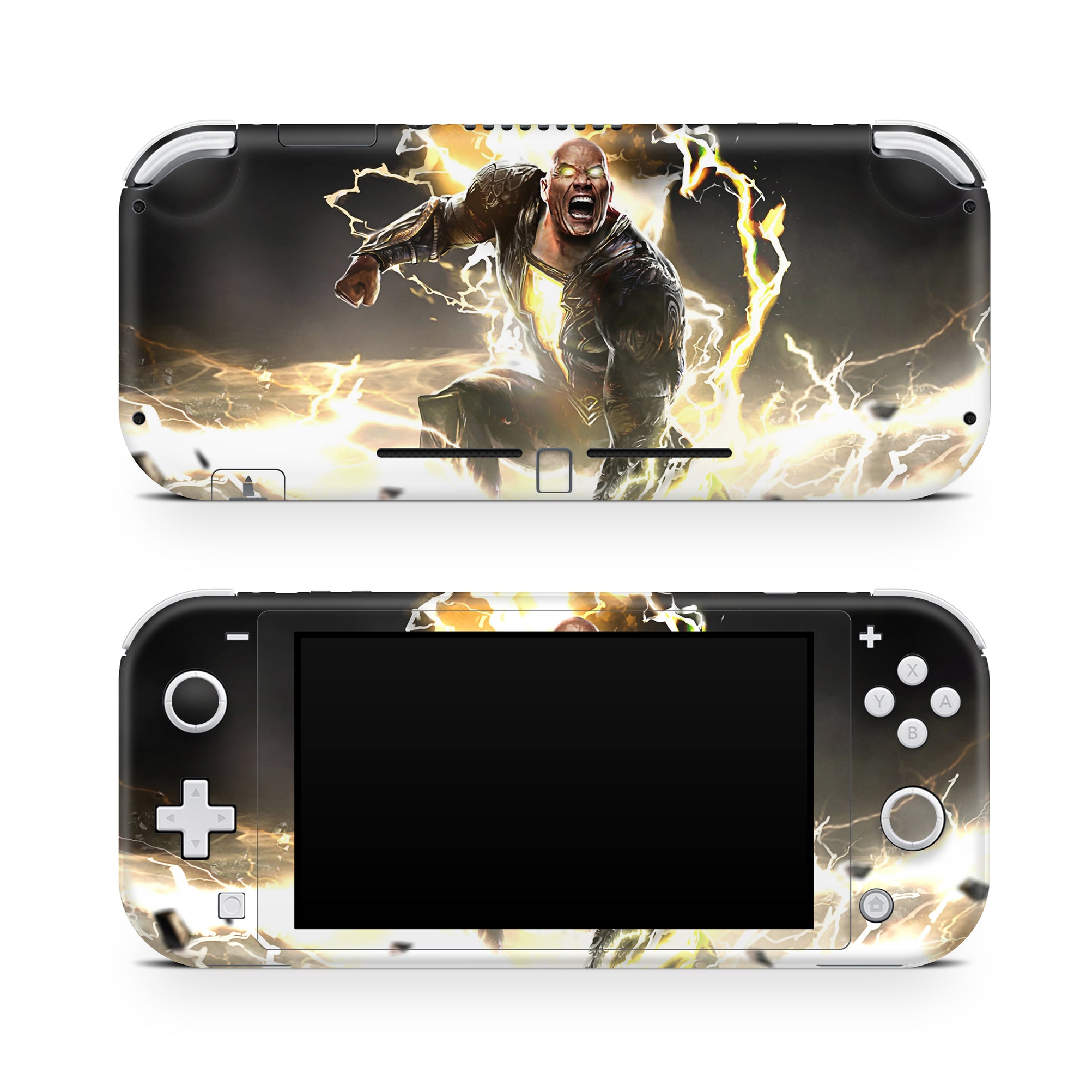 A video game skin featuring a Ancient Power 3 design for the Nintendo Switch Lite.