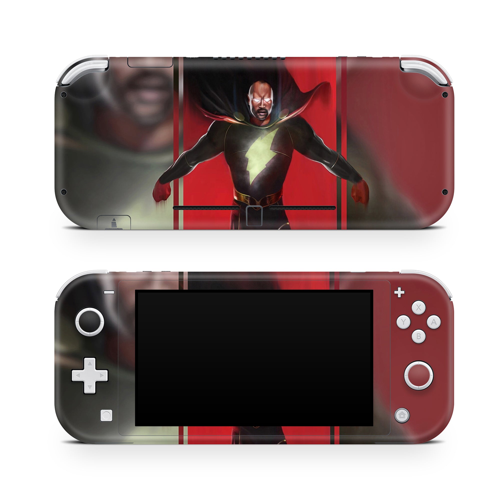 A video game skin featuring a Ancient Power 4 design for the Nintendo Switch Lite.