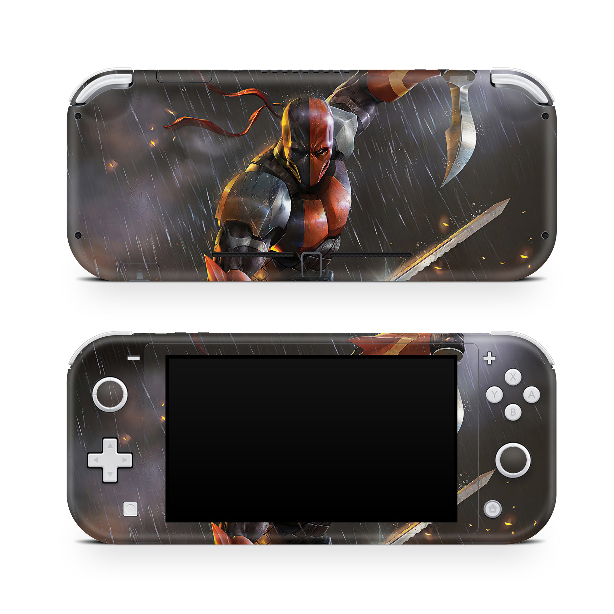 A video game skin featuring a Master Assassin 1 design for the Nintendo Switch Lite.