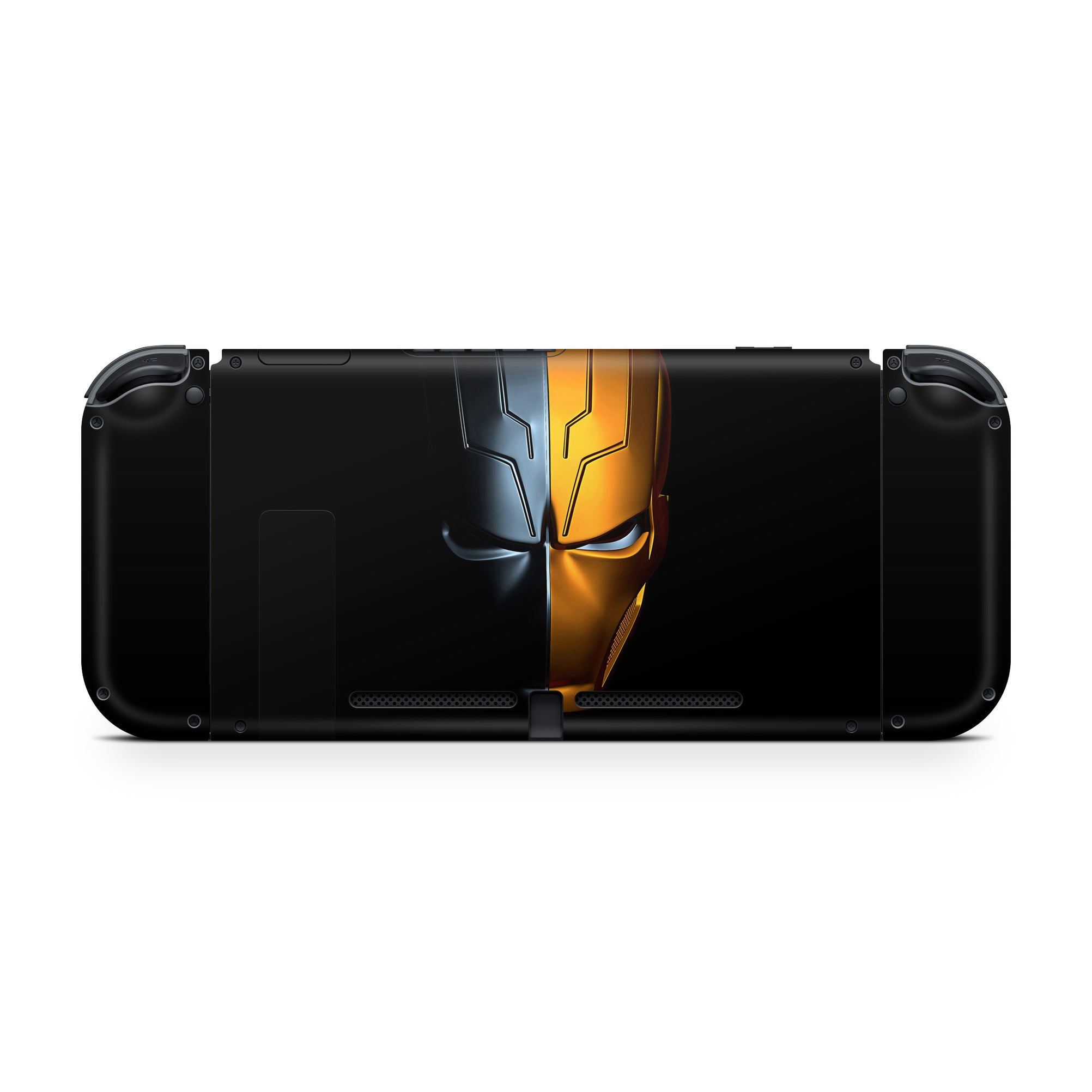 A video game skin featuring a Master Assassin 3 design for the Nintendo Switch OLED.