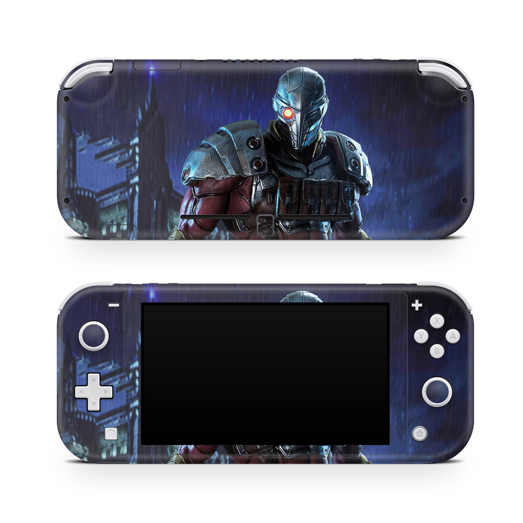 A video game skin featuring a Master Assassin 4 design for the Nintendo Switch Lite.