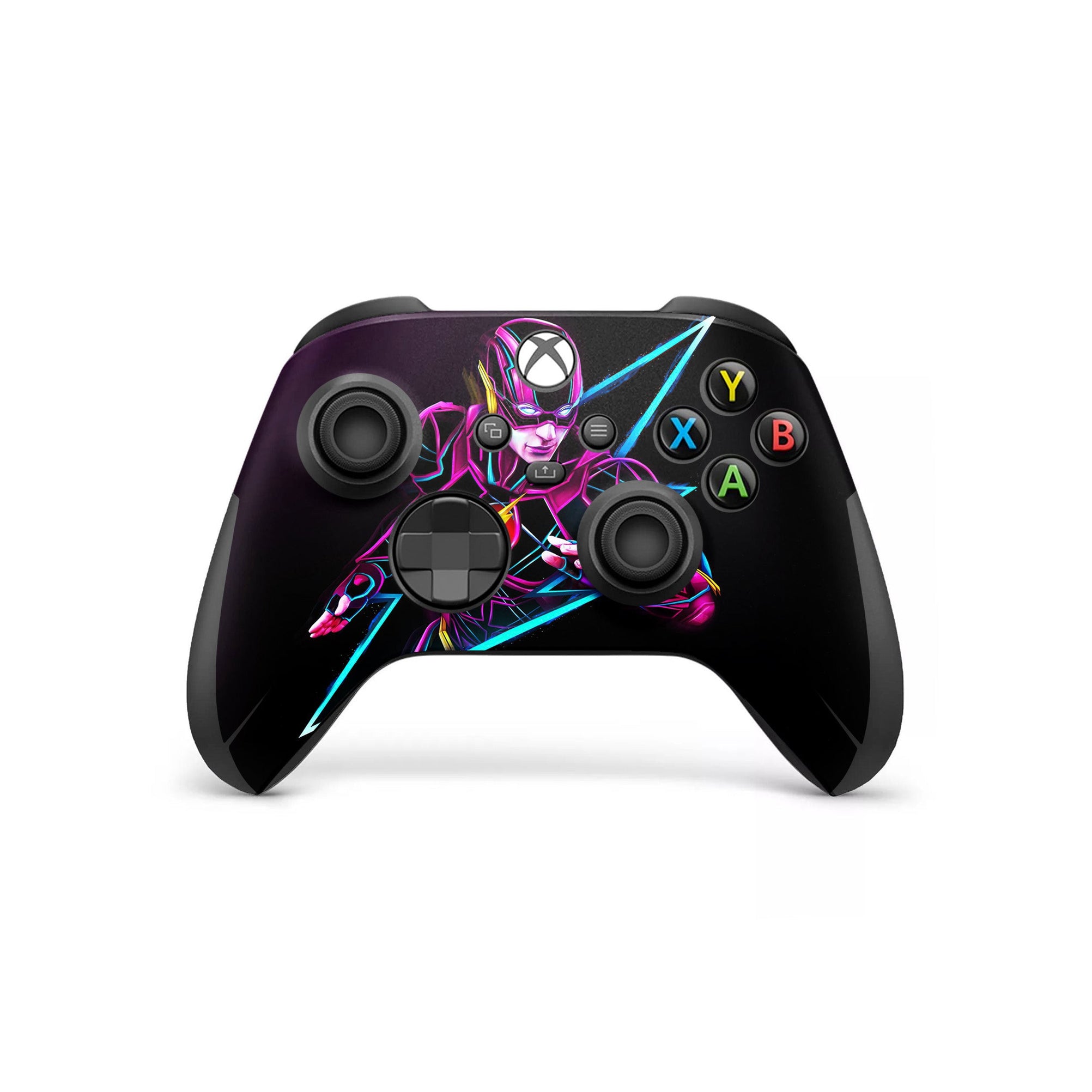 A video game skin featuring a Red Velocity 7 design for the Xbox Series Wireless Controller.