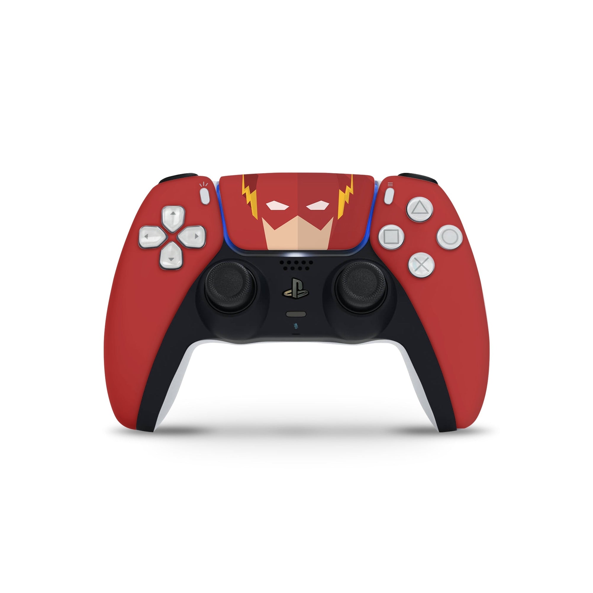 A video game skin featuring a Red Velocity 10 design for the PS5 Controller.