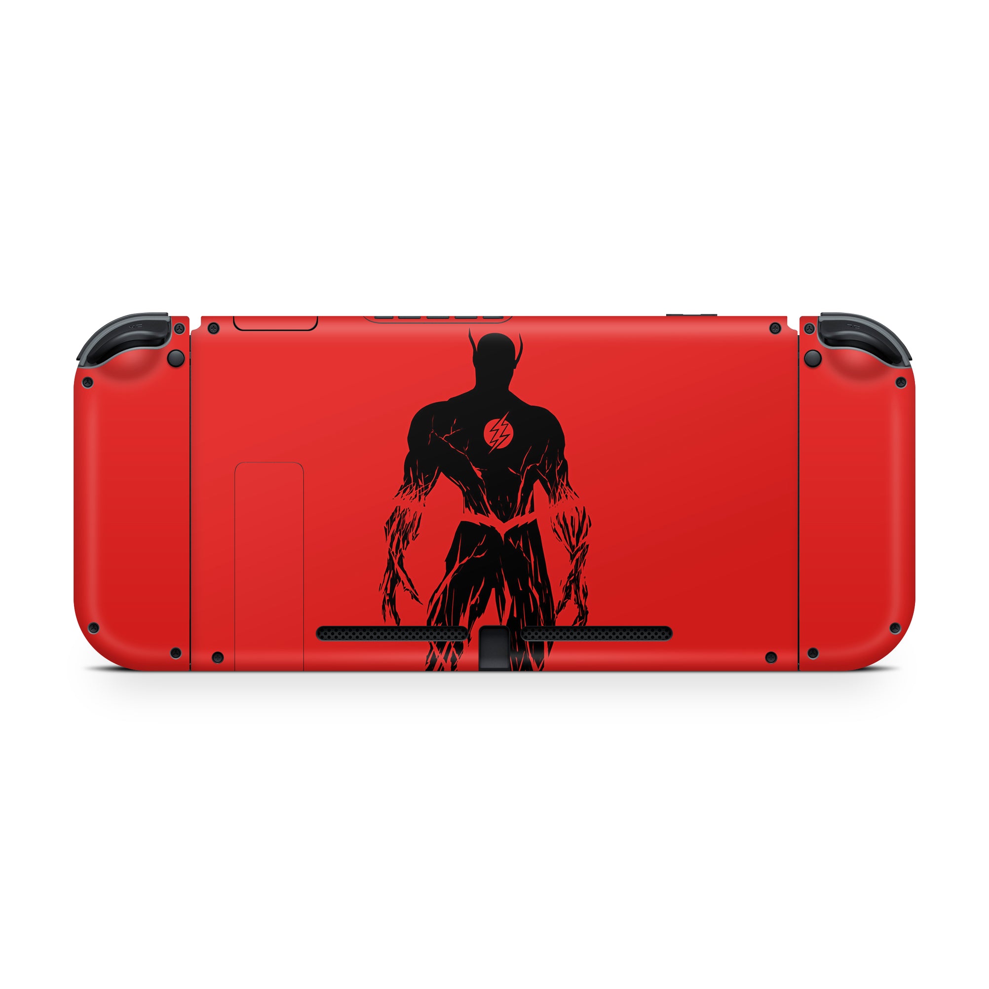 A video game skin featuring a Red Velocity 11 design for the Nintendo Switch.