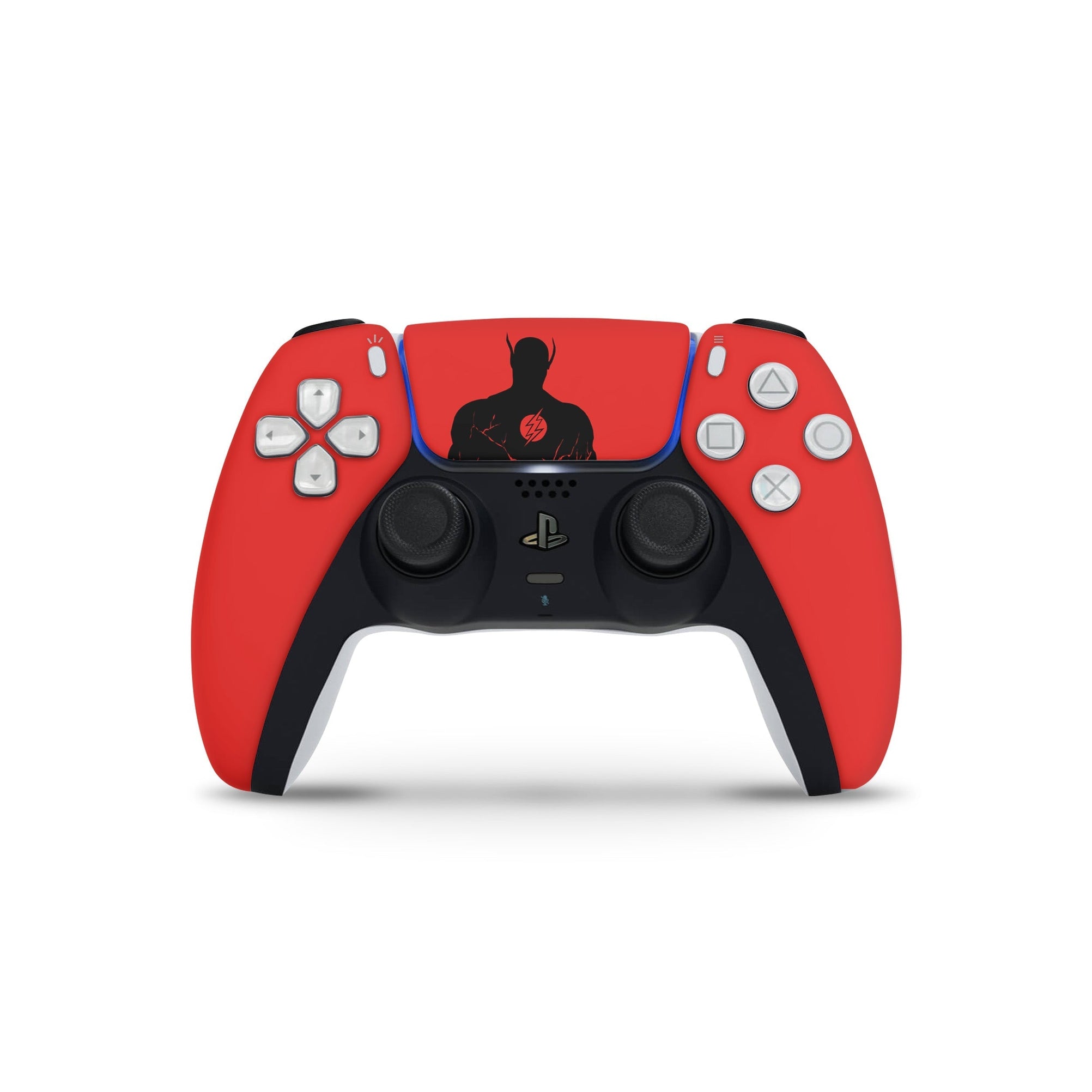 A video game skin featuring a Red Velocity 11 design for the PS5 Controller.