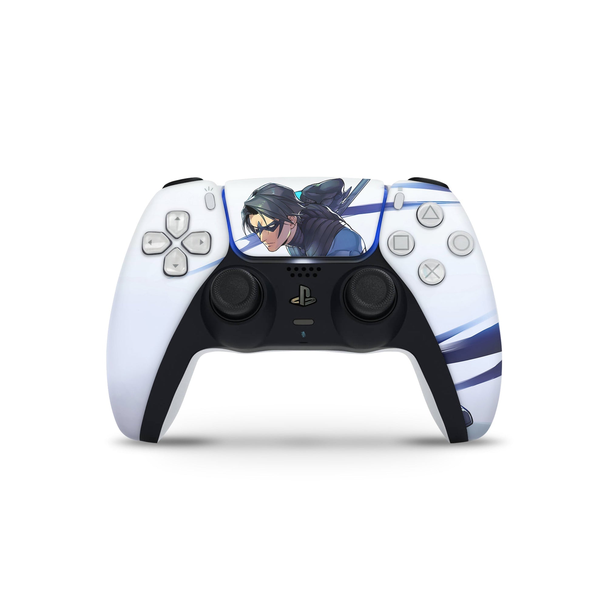 A video game skin featuring a Dynamic Defender 2 design for the PS5 Controller.