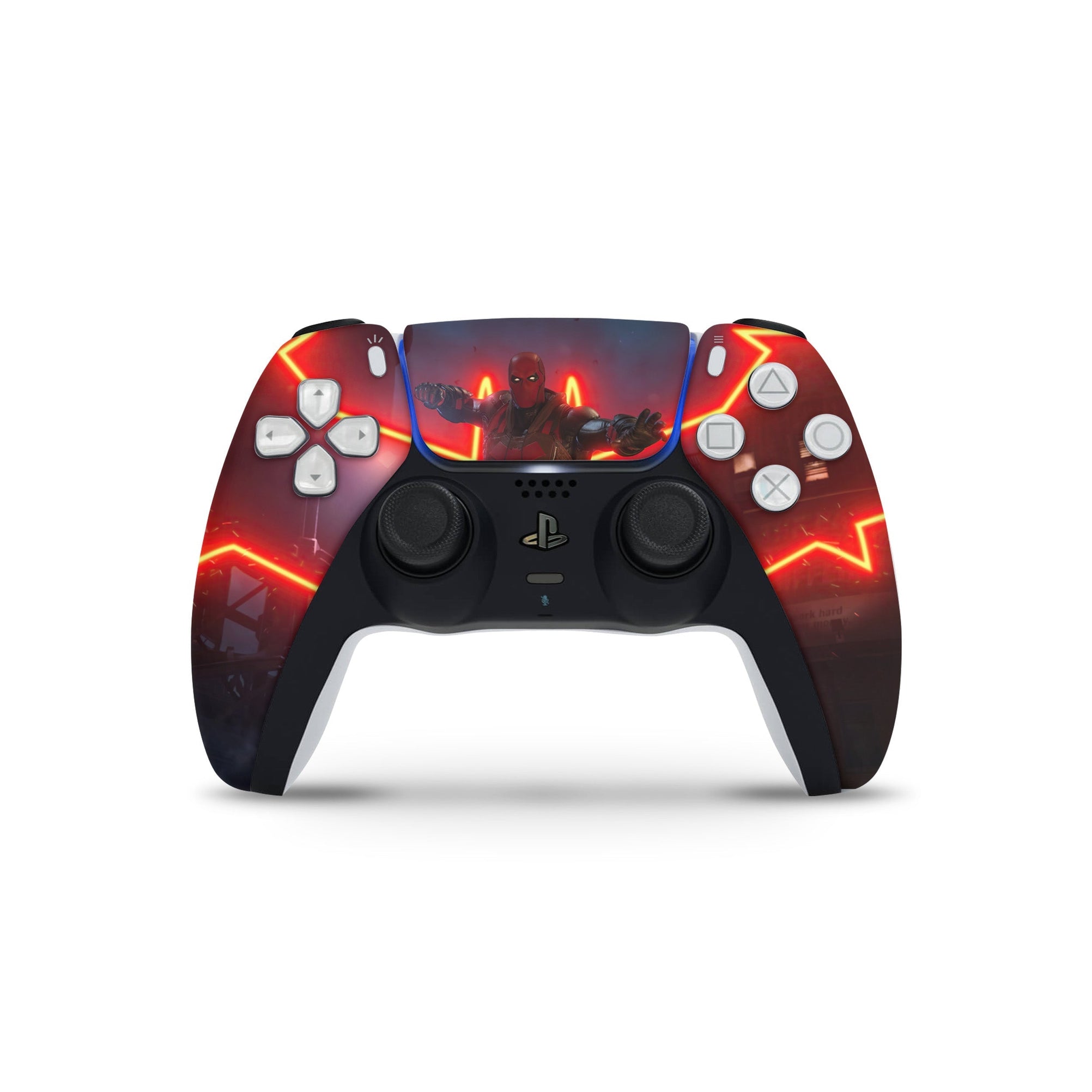 A video game skin featuring a Vigilante Enforcer 2 design for the PS5 Controller.