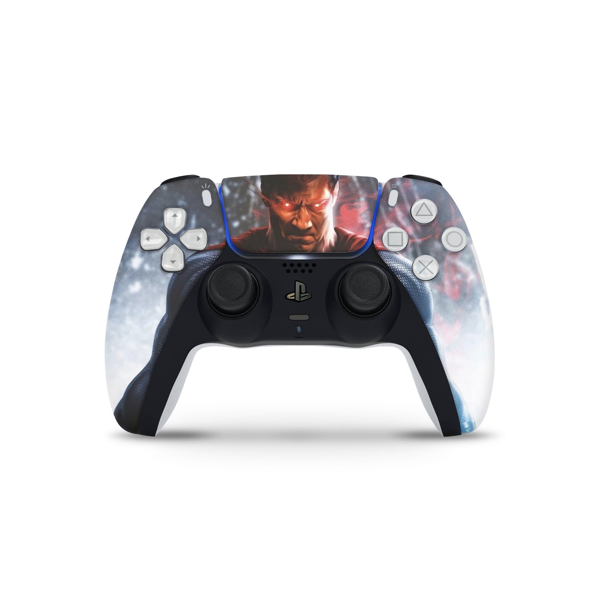 A video game skin featuring a Steel Guardian 1 design for the PS5 Controller.