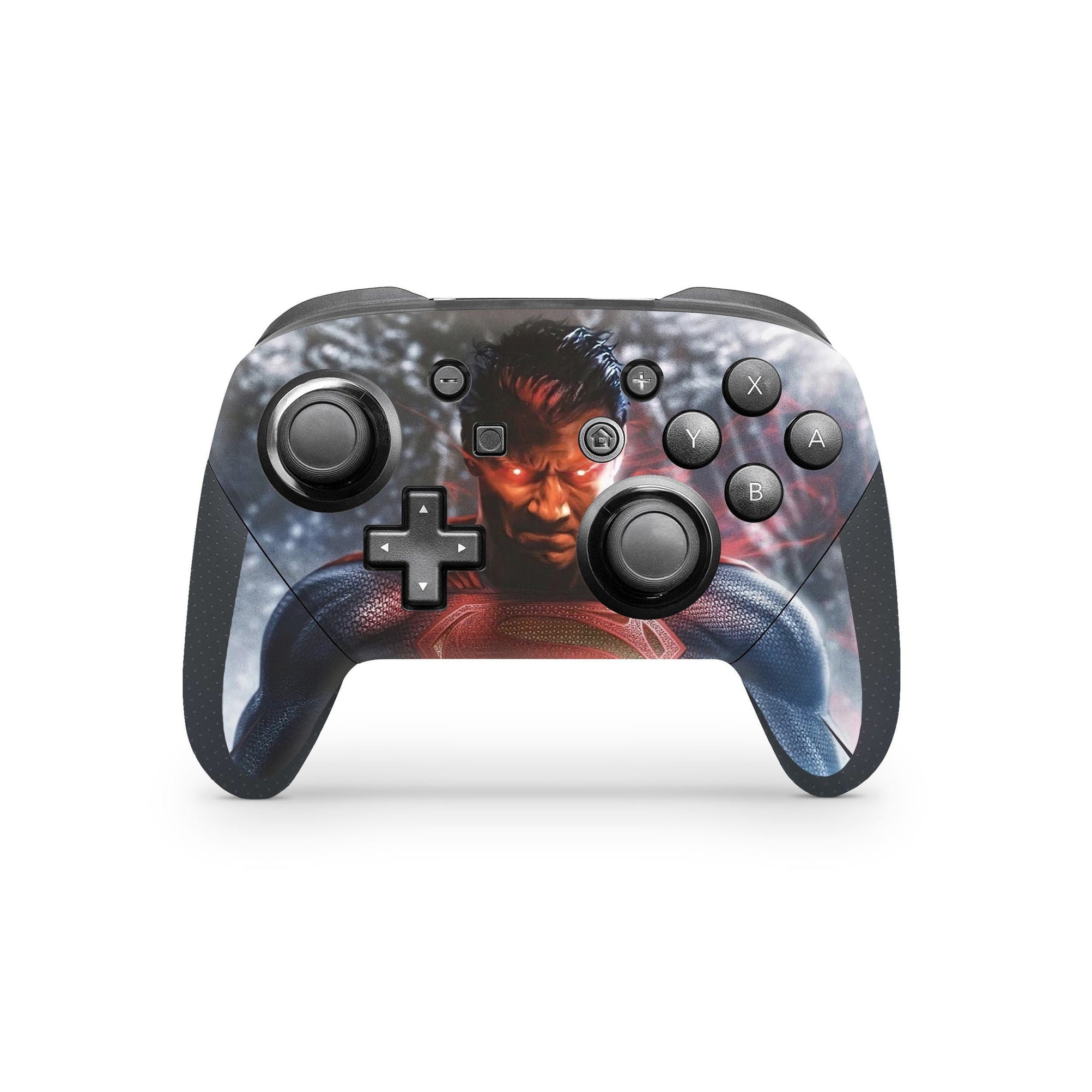 A video game skin featuring a Steel Guardian 1 design for the Nintendo Switch Pro Controller.