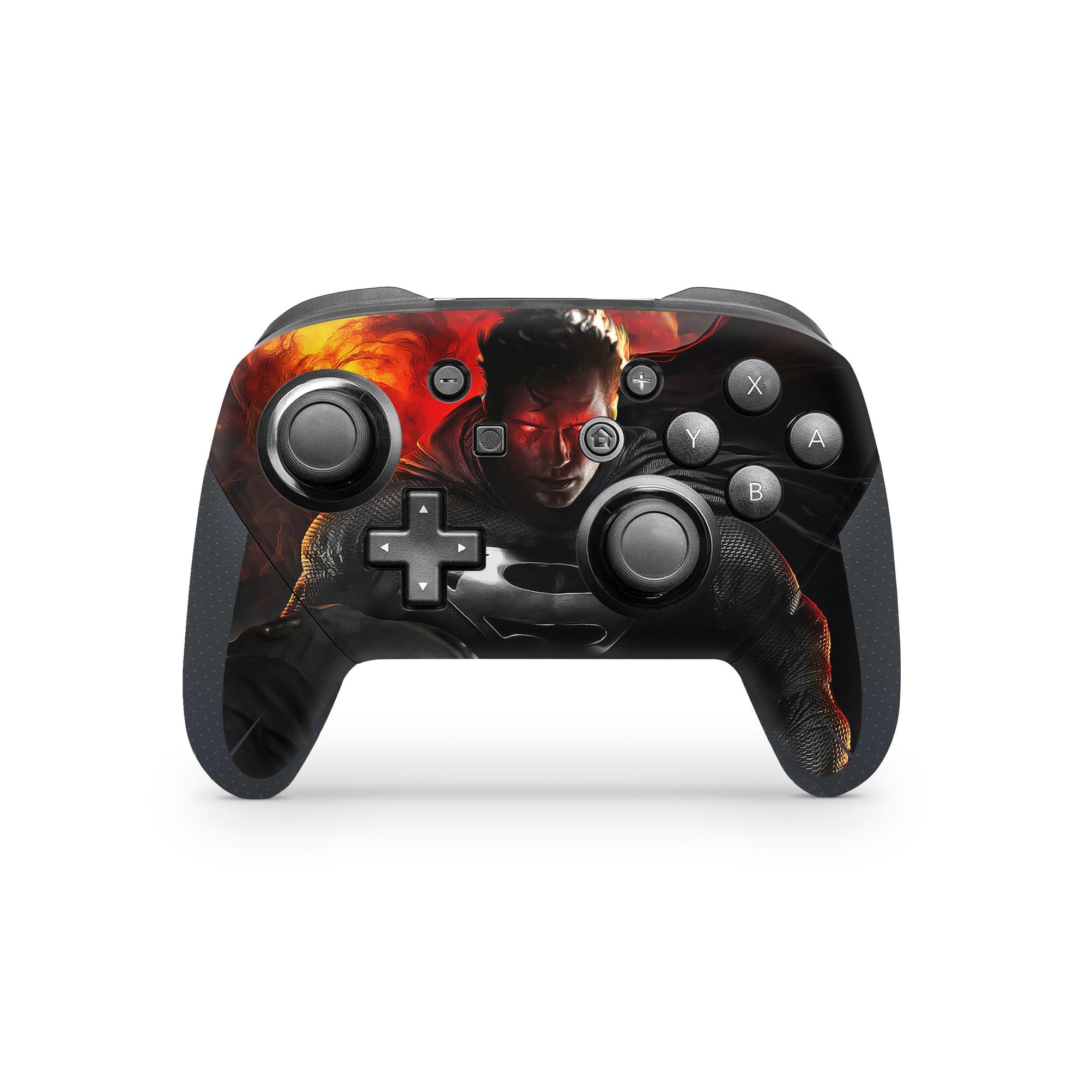 A video game skin featuring a Steel Guardian 5 design for the Nintendo Switch Pro Controller.