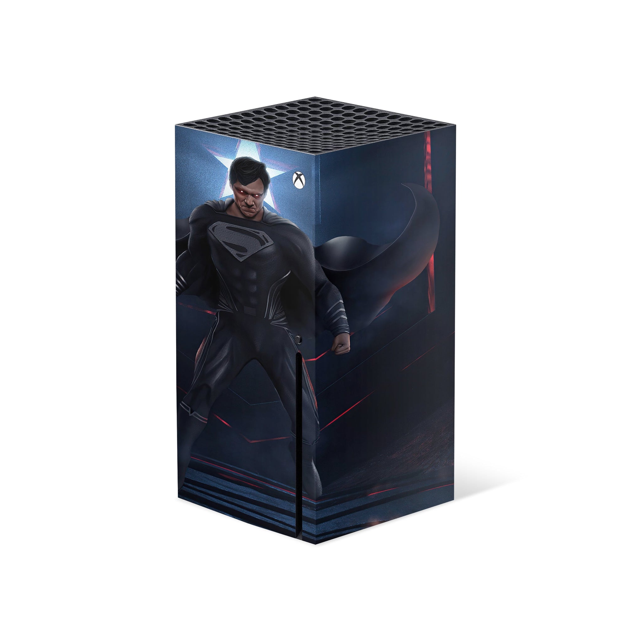 A video game skin featuring a Steel Guardian 7 design for the Xbox Series X.