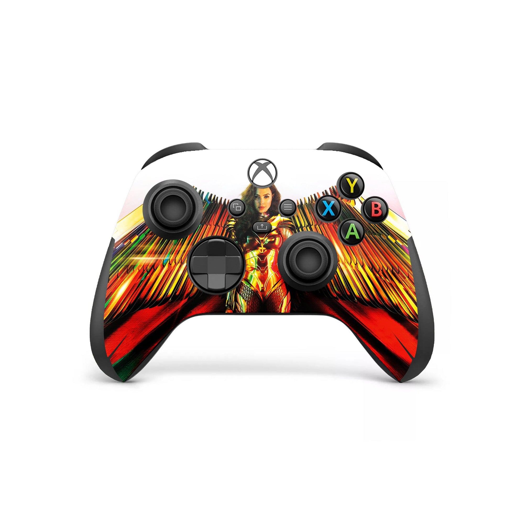 A video game skin featuring a Amazonian Warrior 6 design for the Xbox Series X Controller.