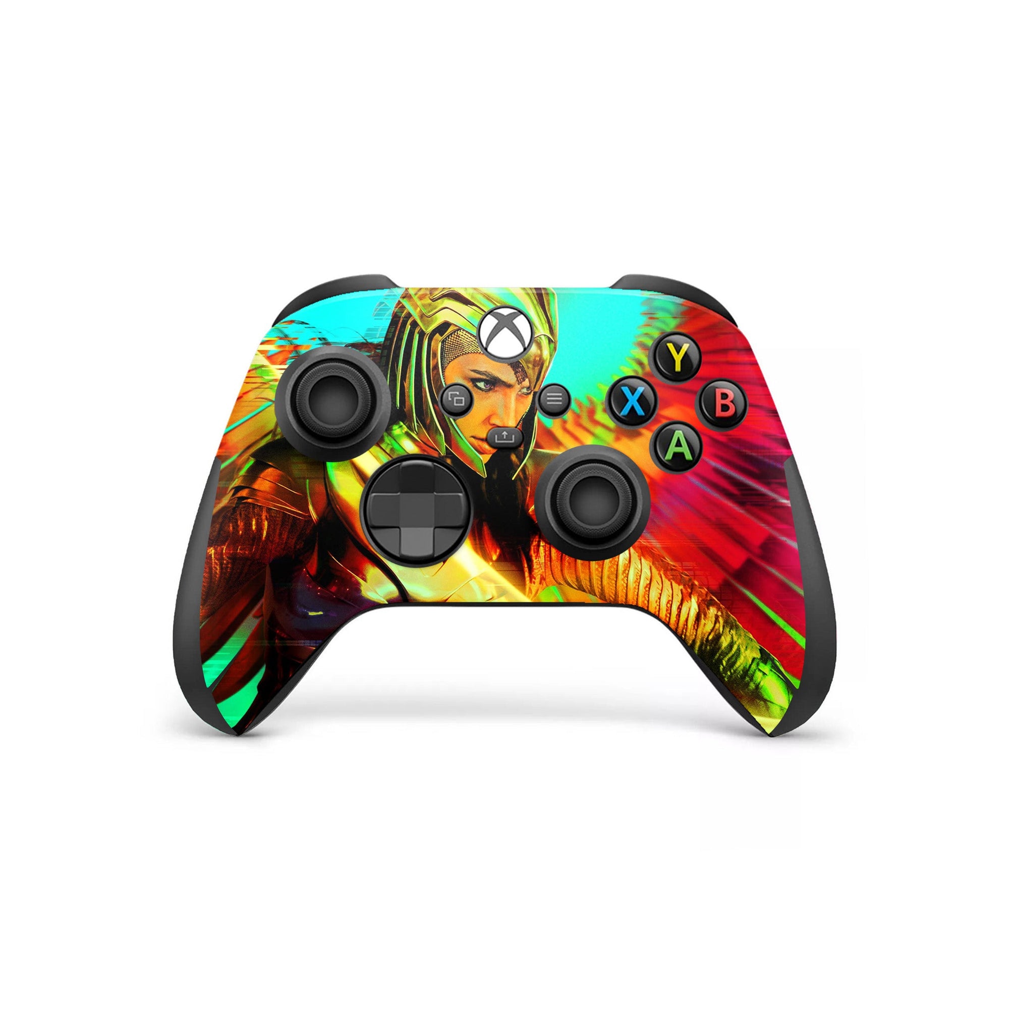 A video game skin featuring a Amazonian Warrior 7 design for the Xbox Series Wireless Controller.