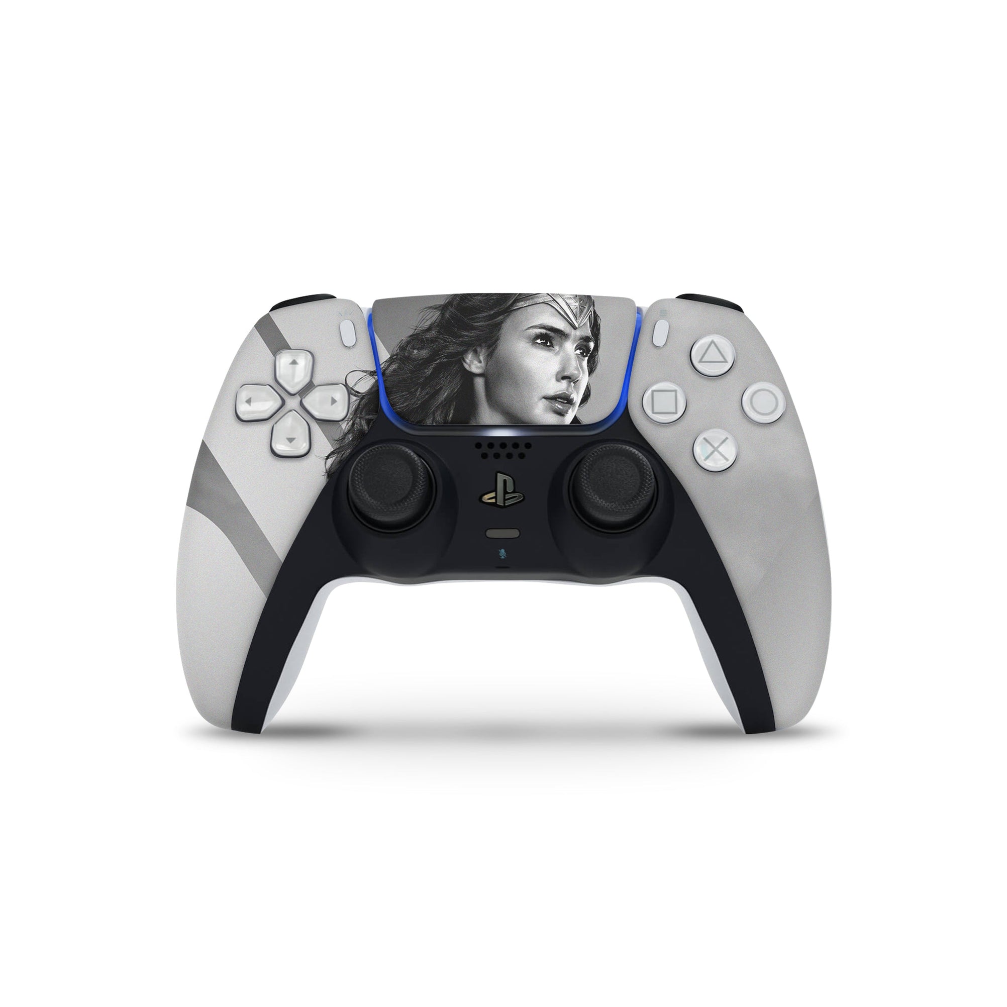 A video game skin featuring a Amazonian Warrior 8 design for the PS5 Controller.