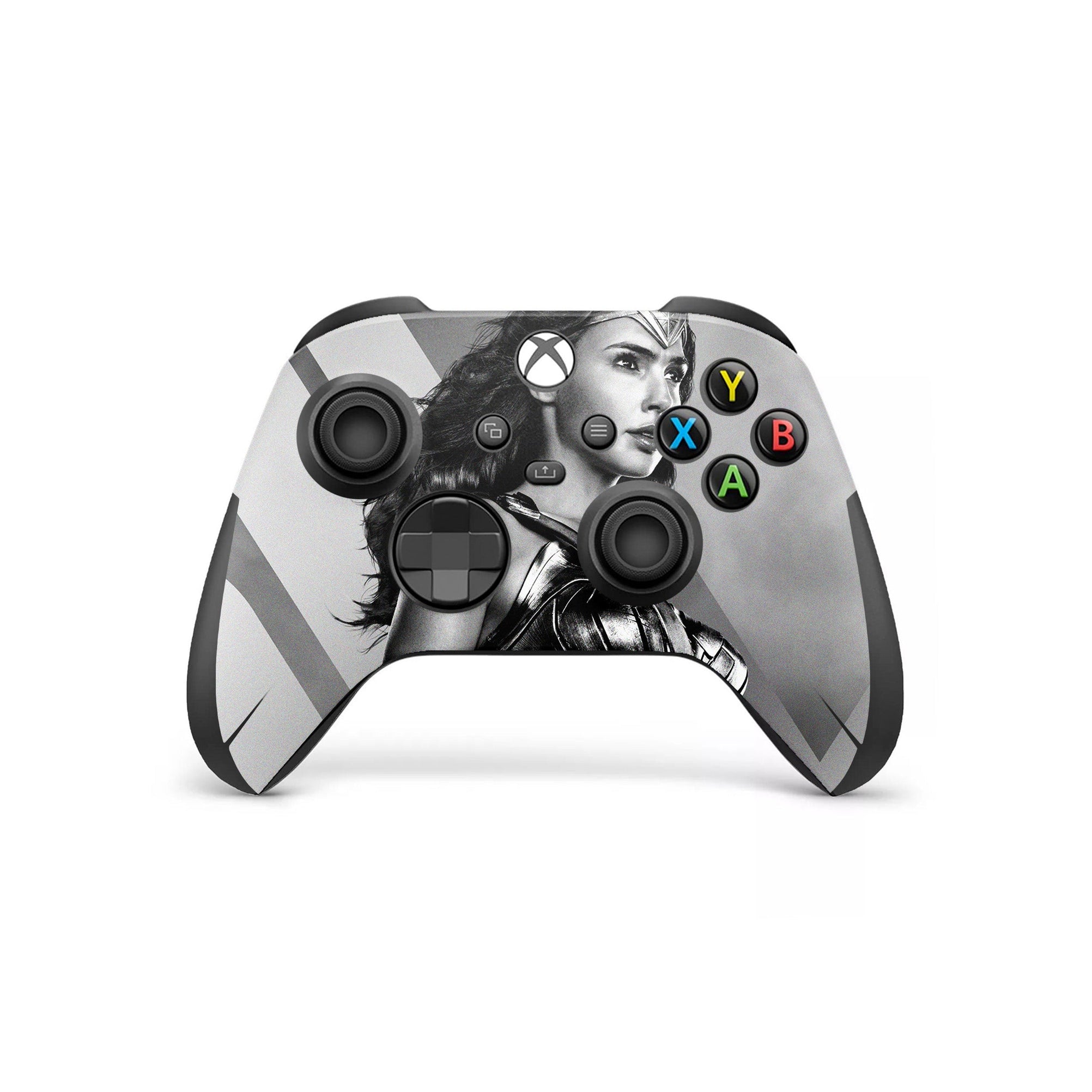 A video game skin featuring a Amazonian Warrior 8 design for the Xbox Series Wireless Controller.