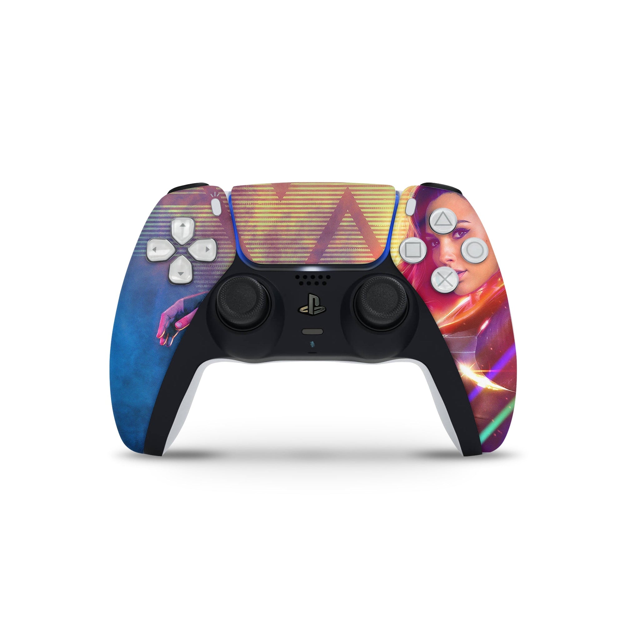 A video game skin featuring a Amazonian Warrior 10 design for the PS5 Controller.