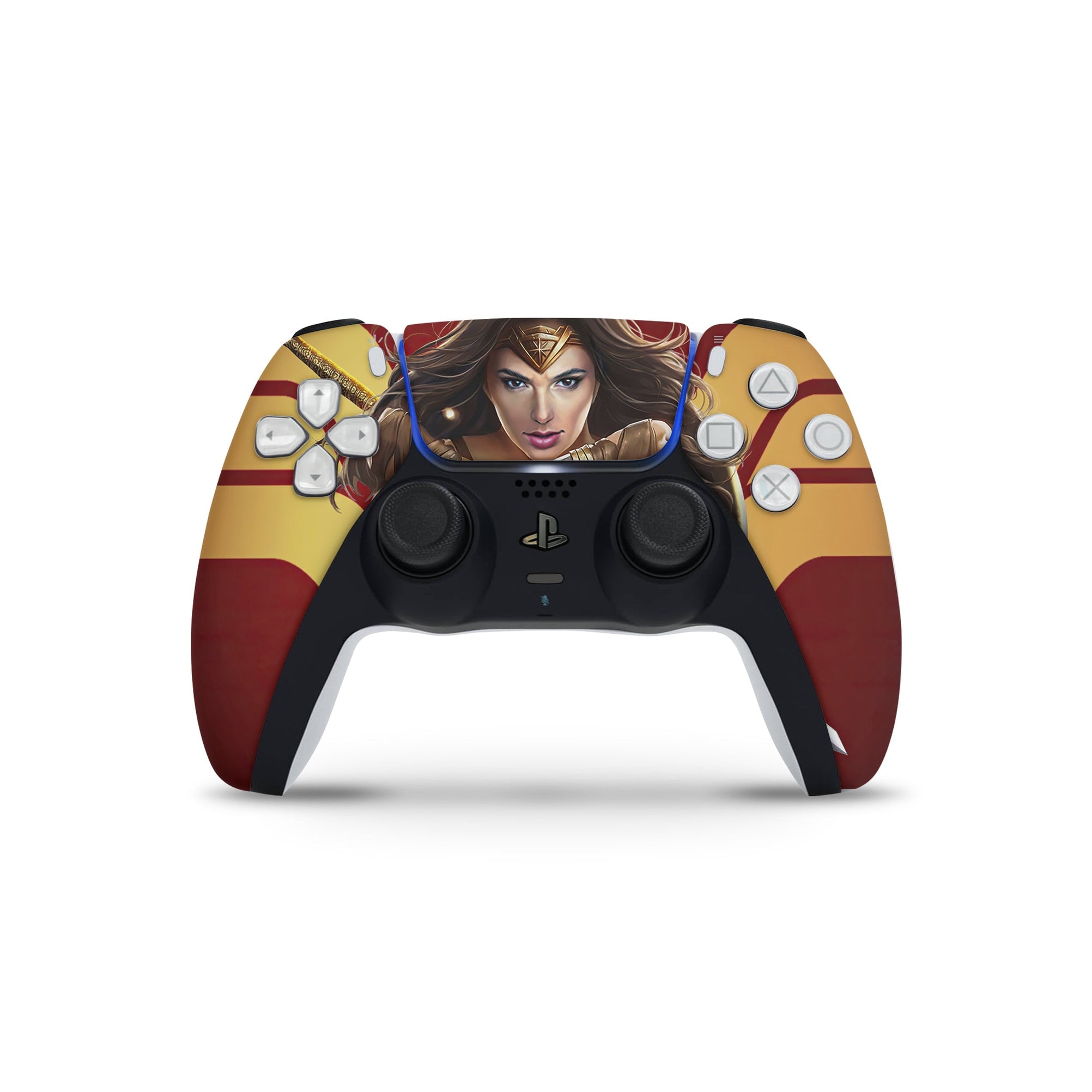 A video game skin featuring a Amazonian Warrior 11 design for the PS5 Controller.