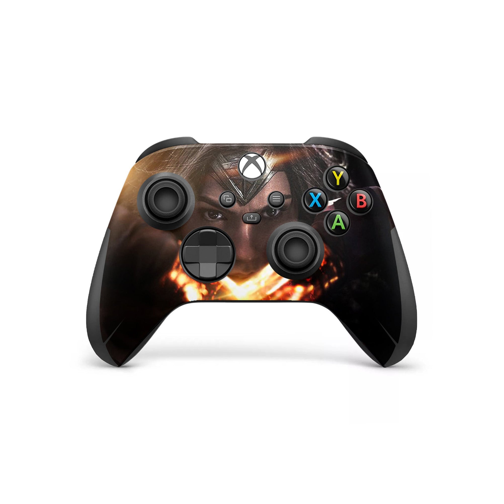 A video game skin featuring a Amazonian Warrior 14 design for the Xbox Series Wireless Controller.