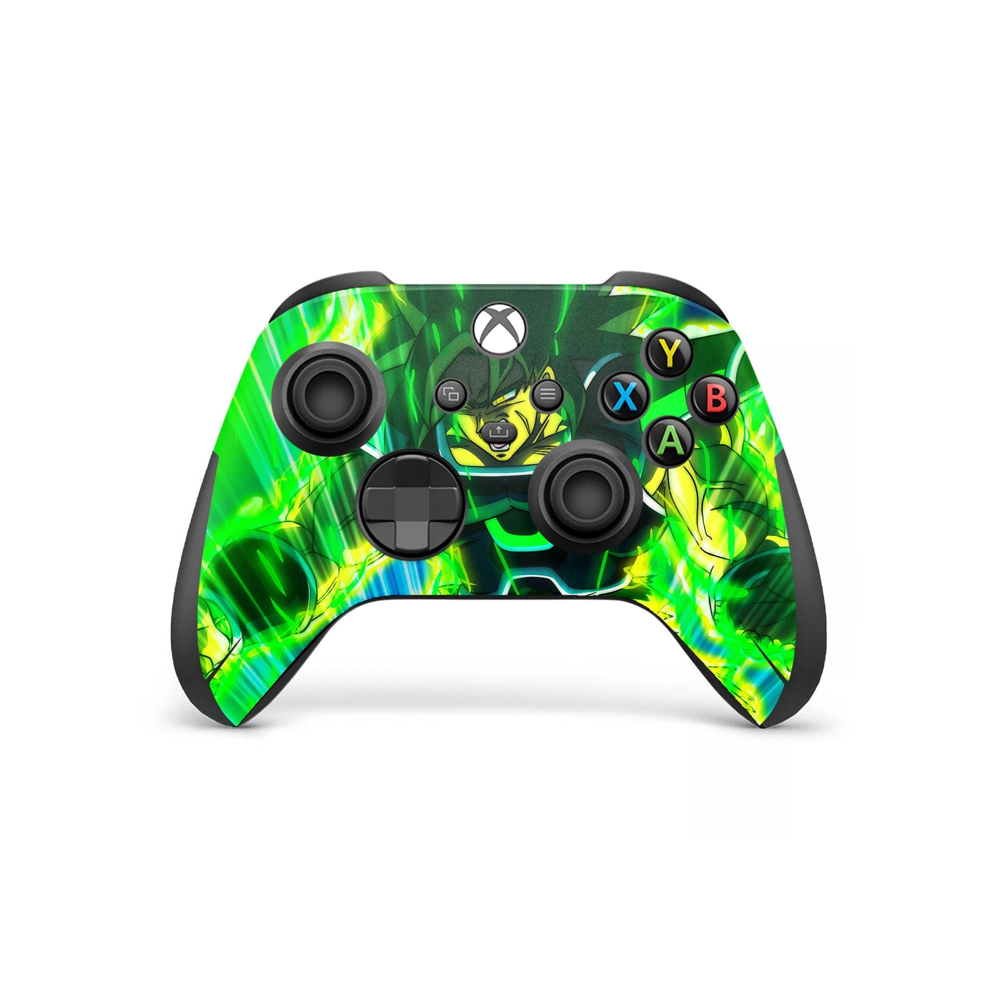 A video game skin featuring a Legendary Warrior of Power 2 design for the Xbox Series X Controller.