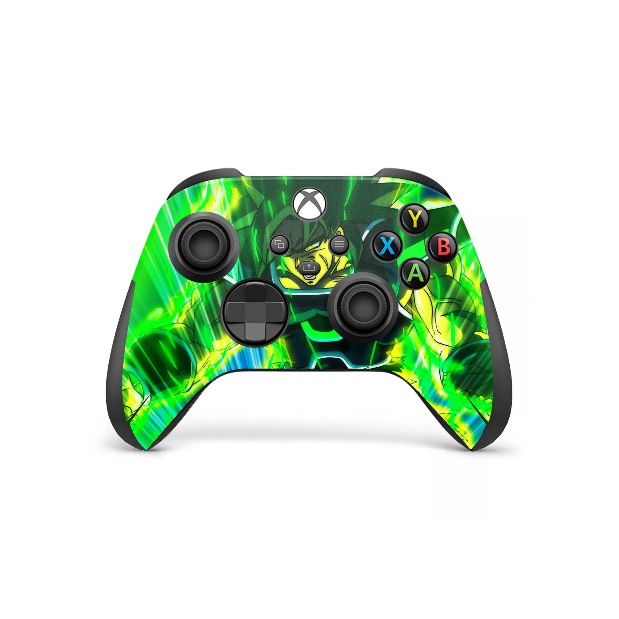 A video game skin featuring a Legendary Warrior of Power 2 design for the Xbox Series Wireless Controller.