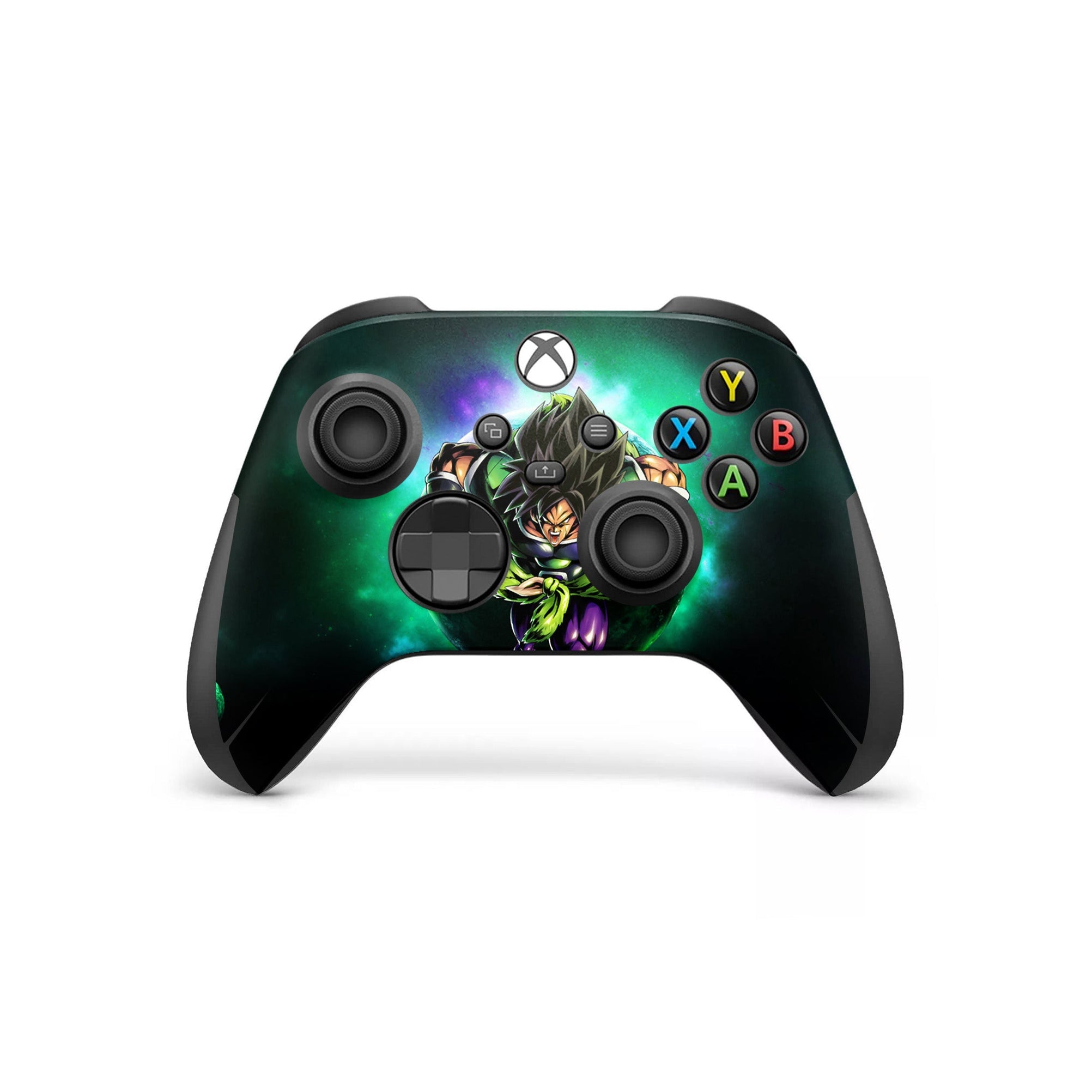 A video game skin featuring a Legendary Warrior of Power 3 design for the Xbox Series X Controller.