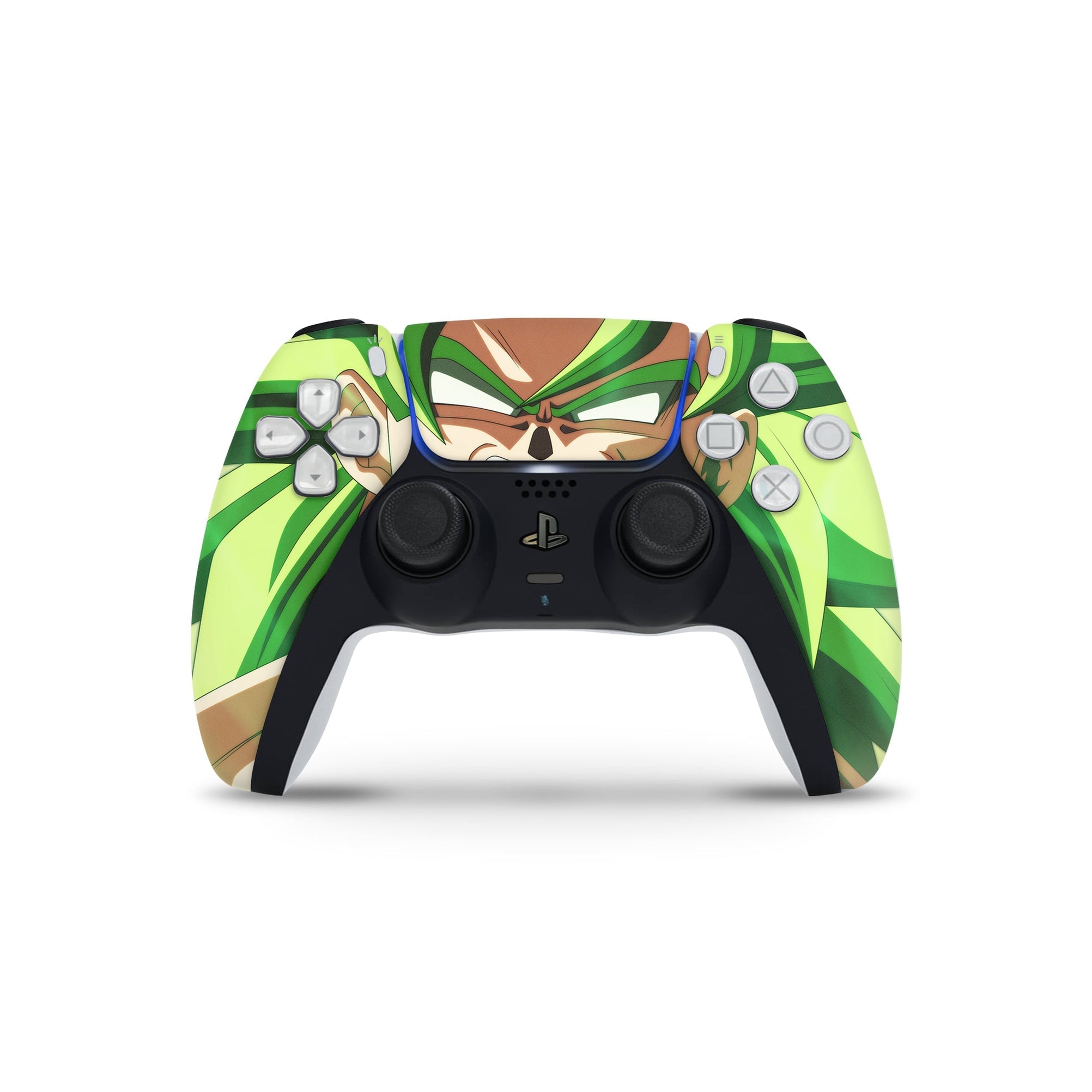 A video game skin featuring a Legendary Warrior of Power 4 design for the PS5 Controller.