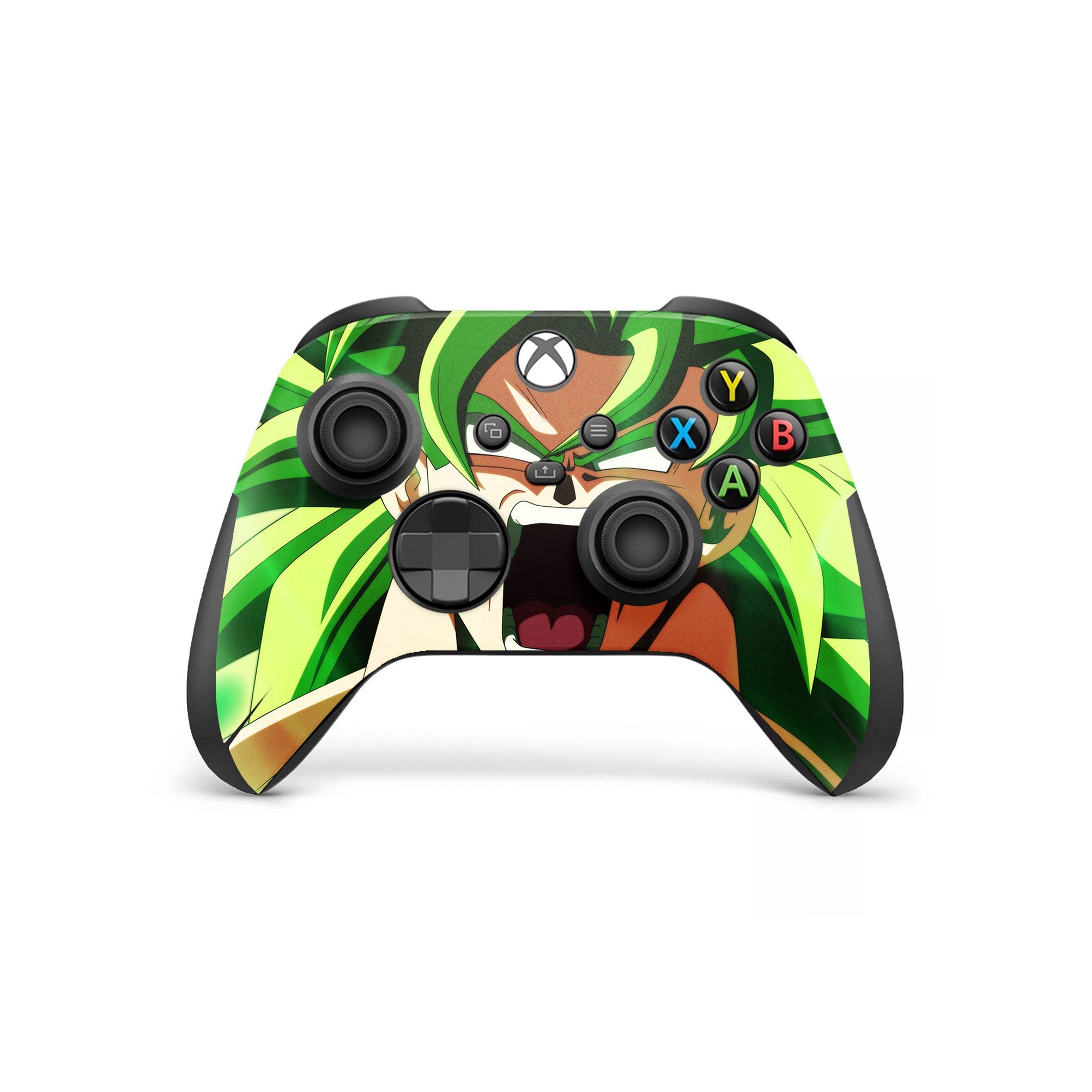 A video game skin featuring a Legendary Warrior of Power 4 design for the Xbox Series X Controller.