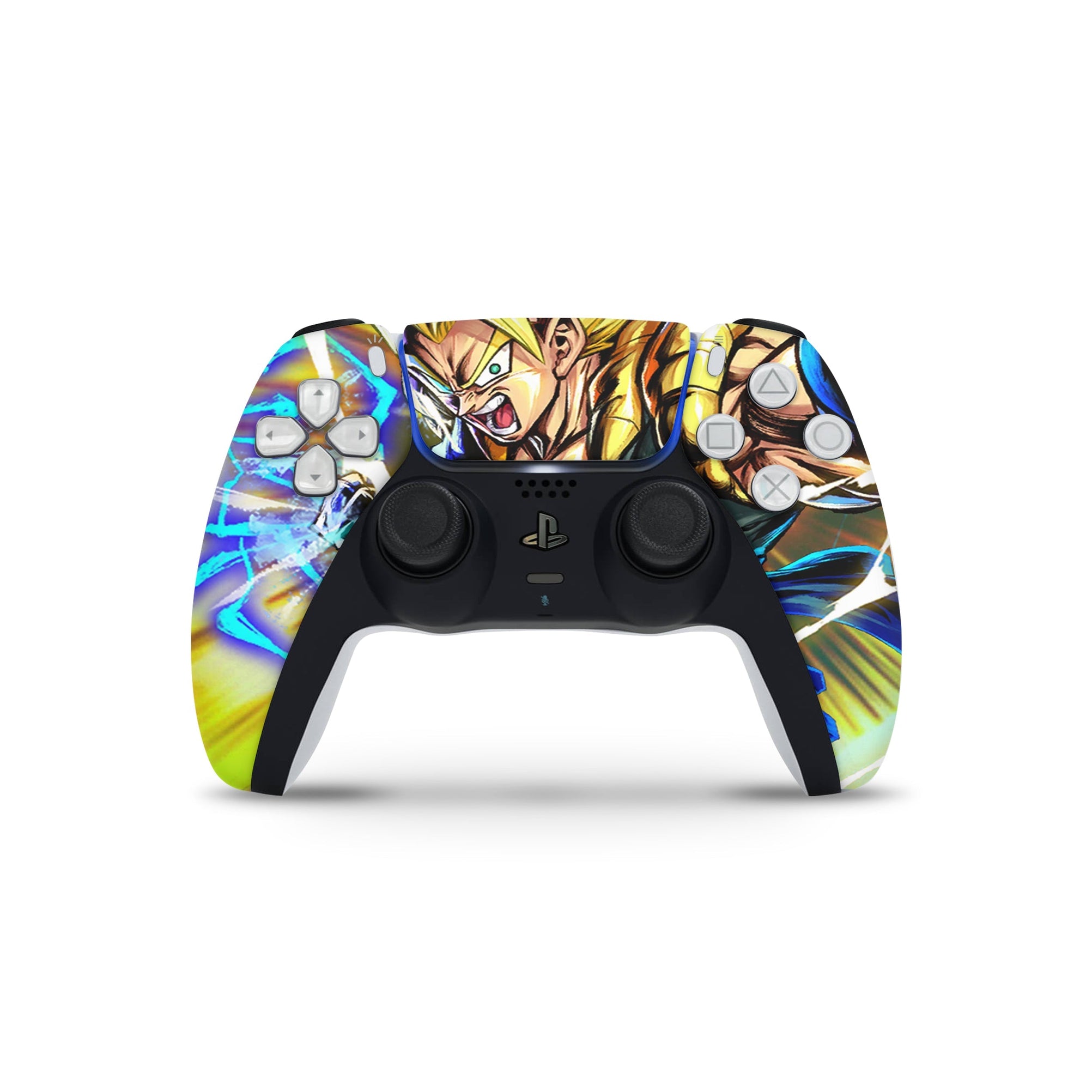 A video game skin featuring a Fusion Warrior 3 design for the PS5 Controller.