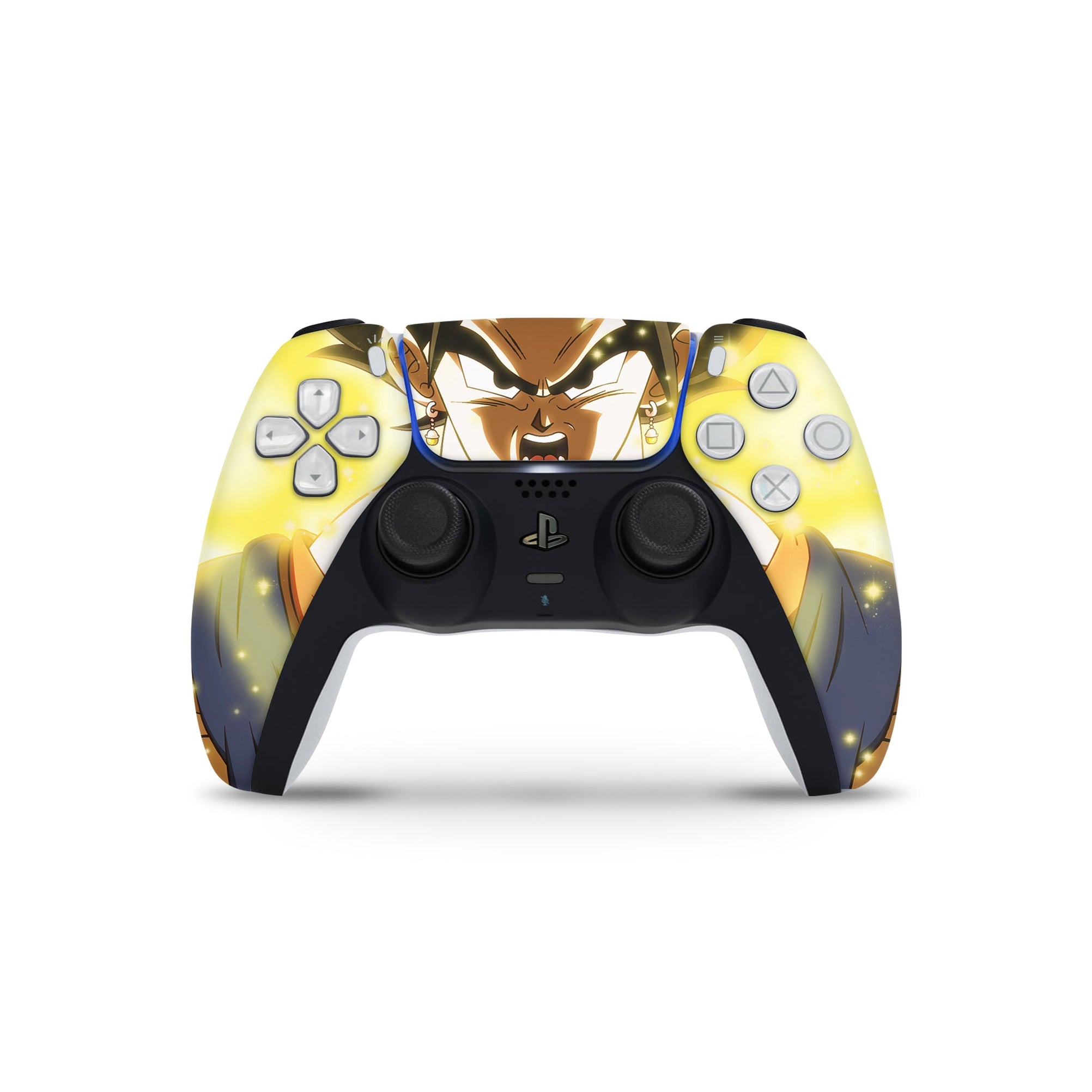 A video game skin featuring a Fusion Warrior 4 design for the PS5 Controller.