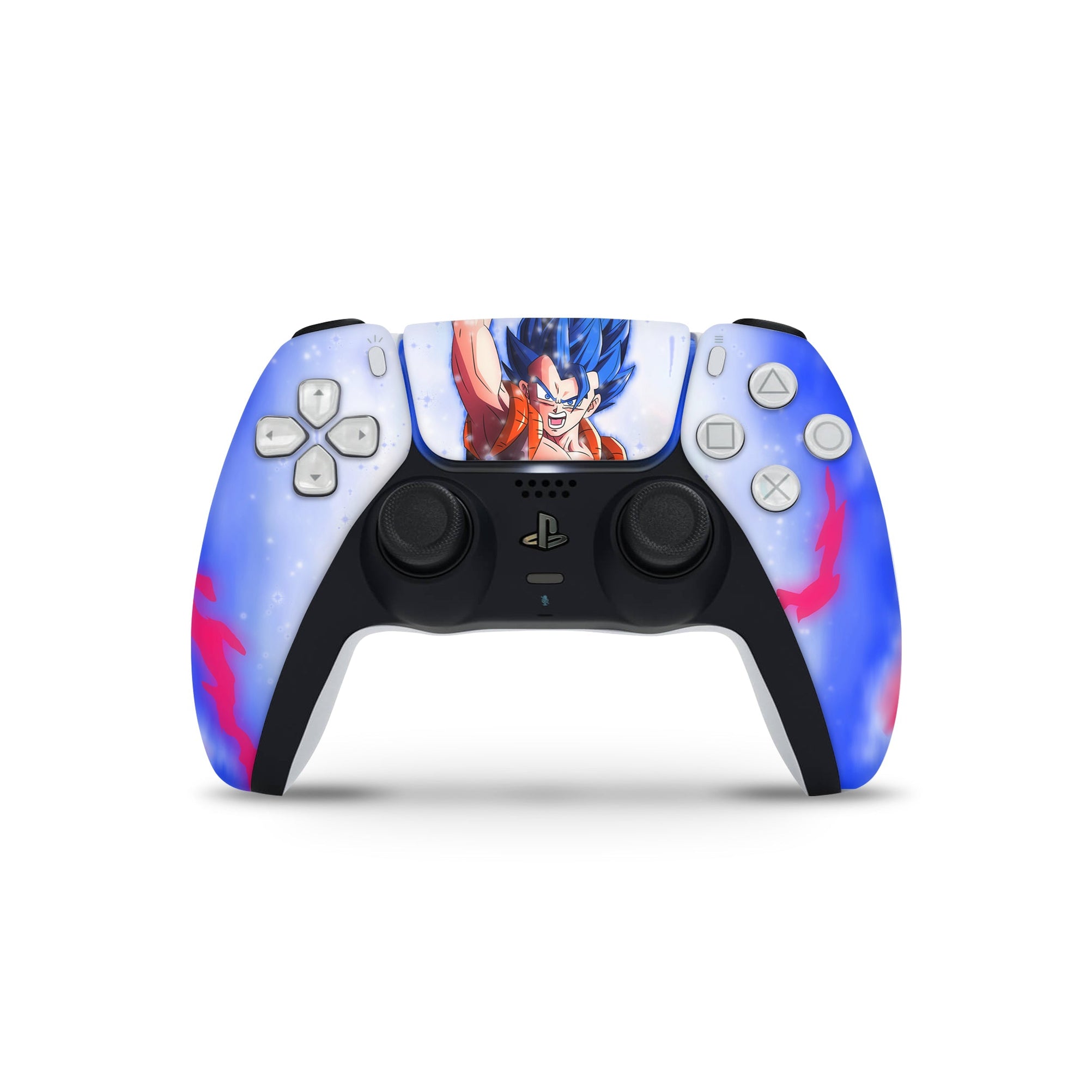 A video game skin featuring a Fusion Warrior 5 design for the PS5 Controller.