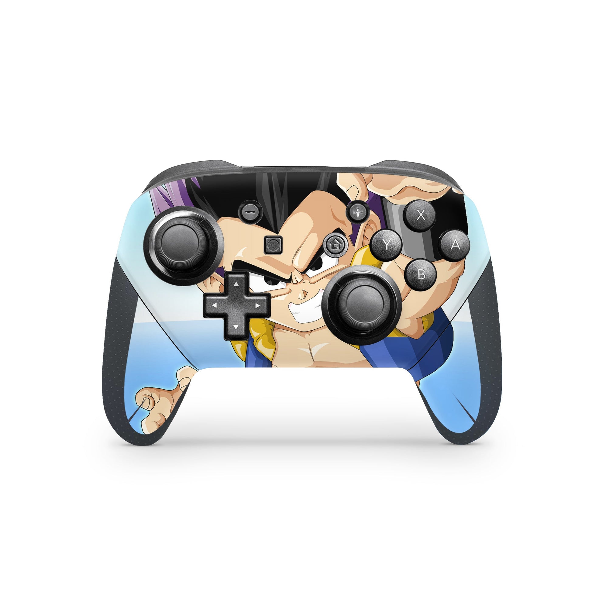 A video game skin featuring a Fusion Prodigy 1 design for the Nintendo Switch Pro Controller.