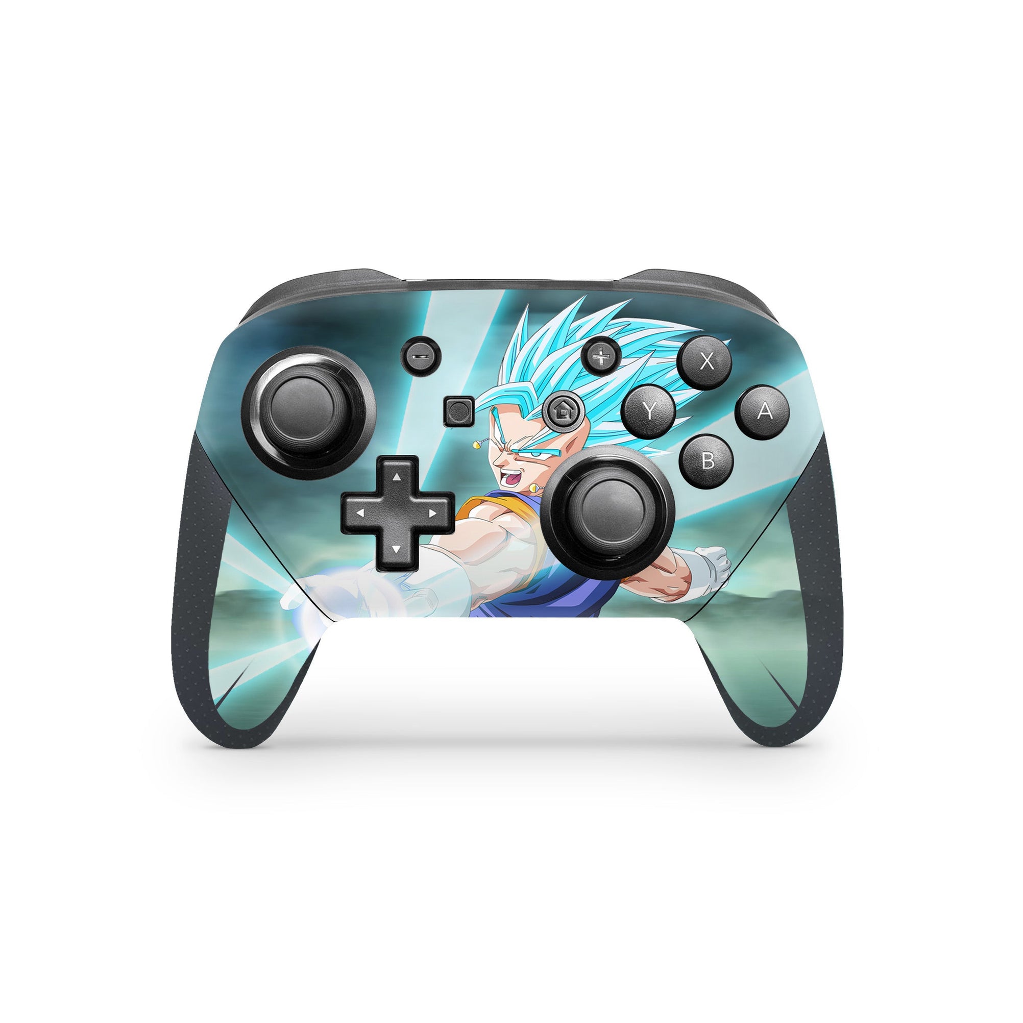 A video game skin featuring a Immortal Synergy 1 design for the Nintendo Switch Pro Controller.