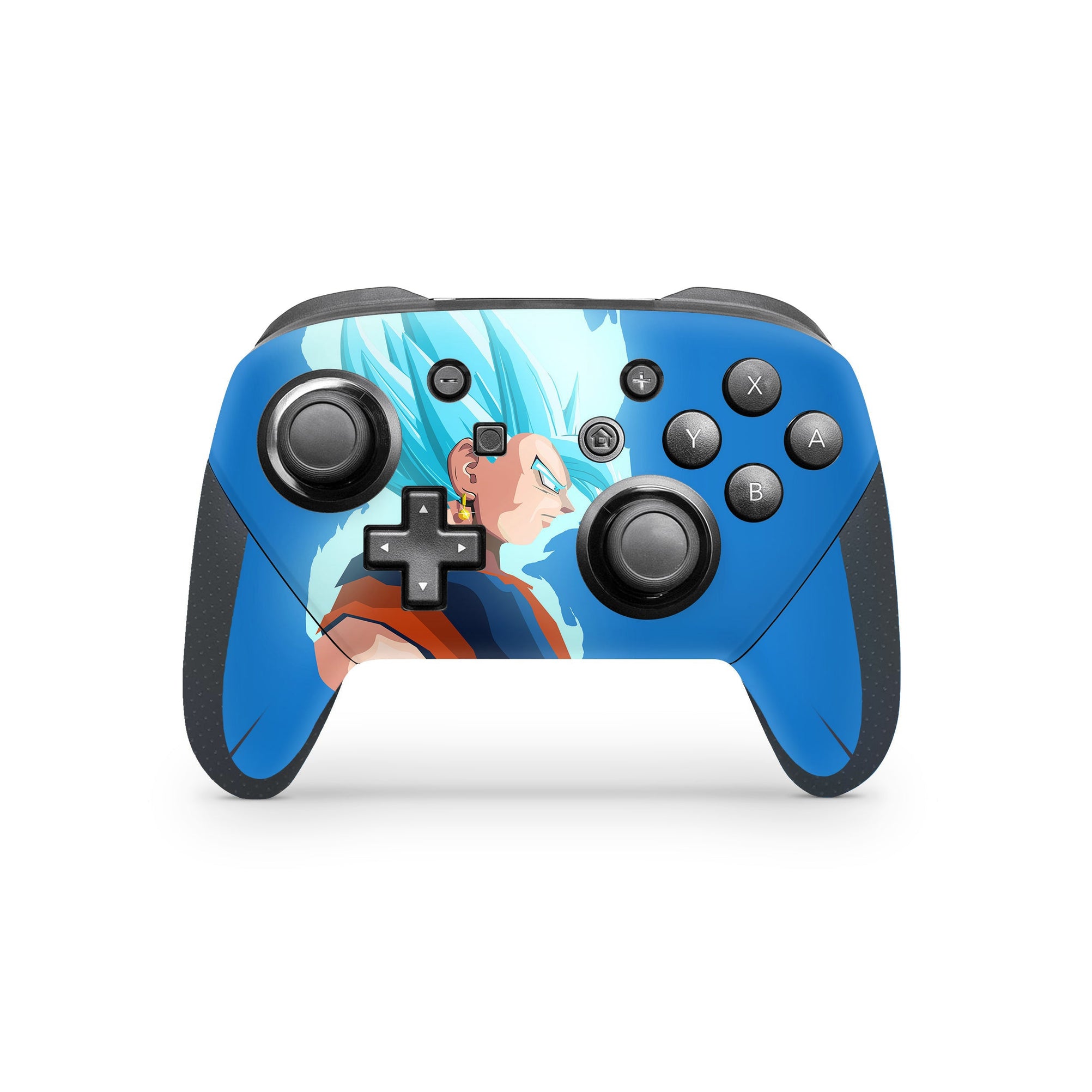 A video game skin featuring a Immortal Synergy 3 design for the Nintendo Switch Pro Controller.