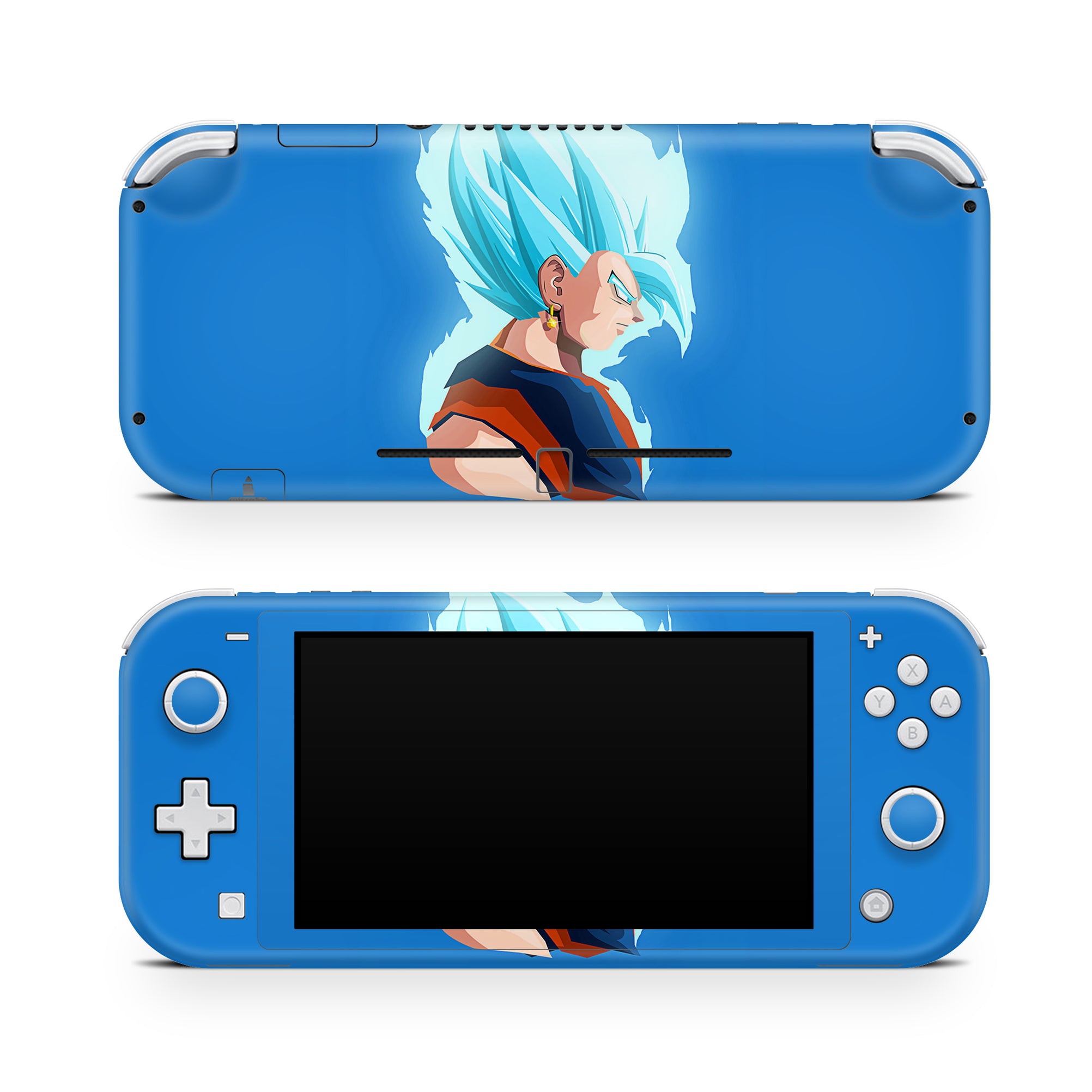 A video game skin featuring a Immortal Synergy 3 design for the Nintendo Switch Lite.