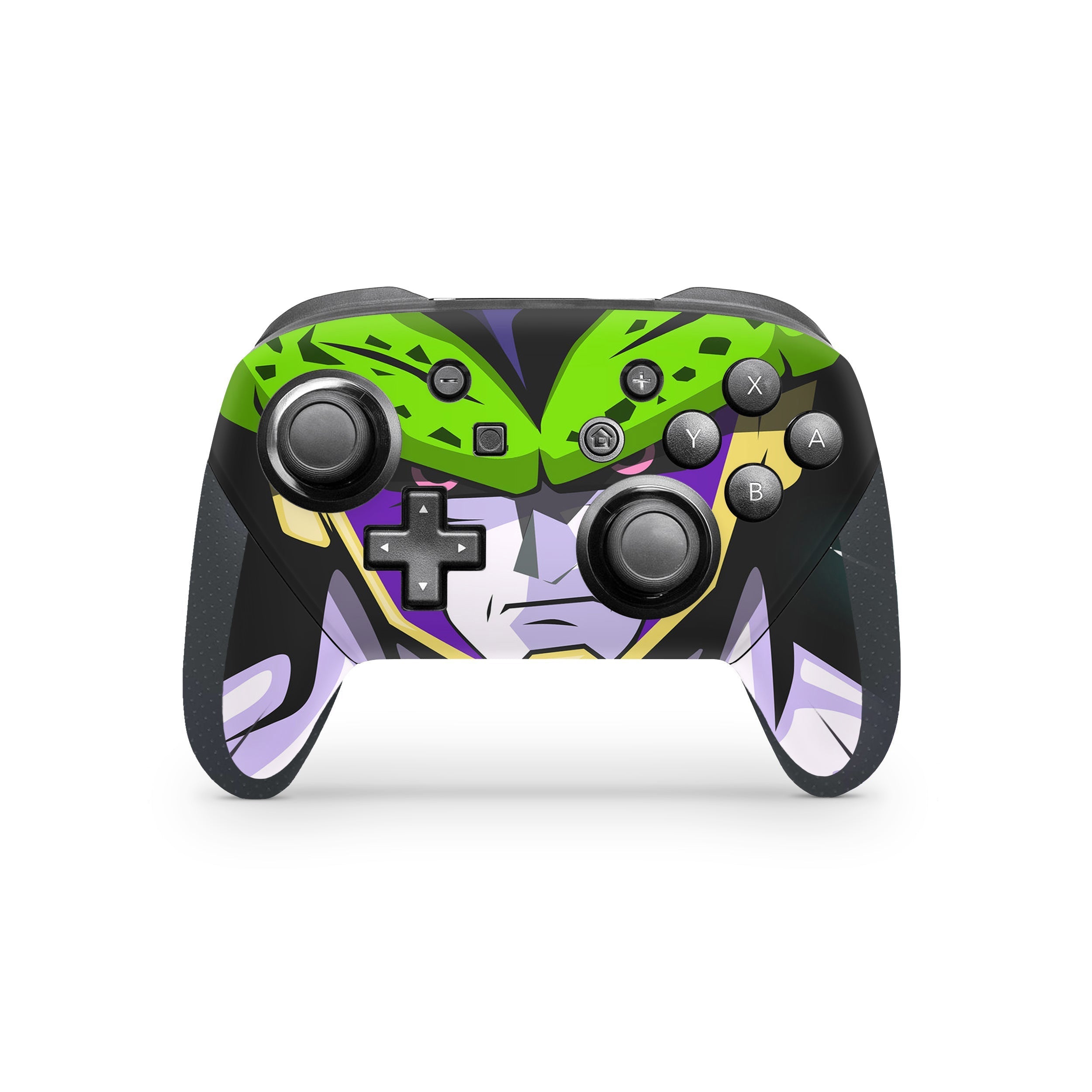 A video game skin featuring a Perfect Android 1 design for the Nintendo Switch Pro Controller.