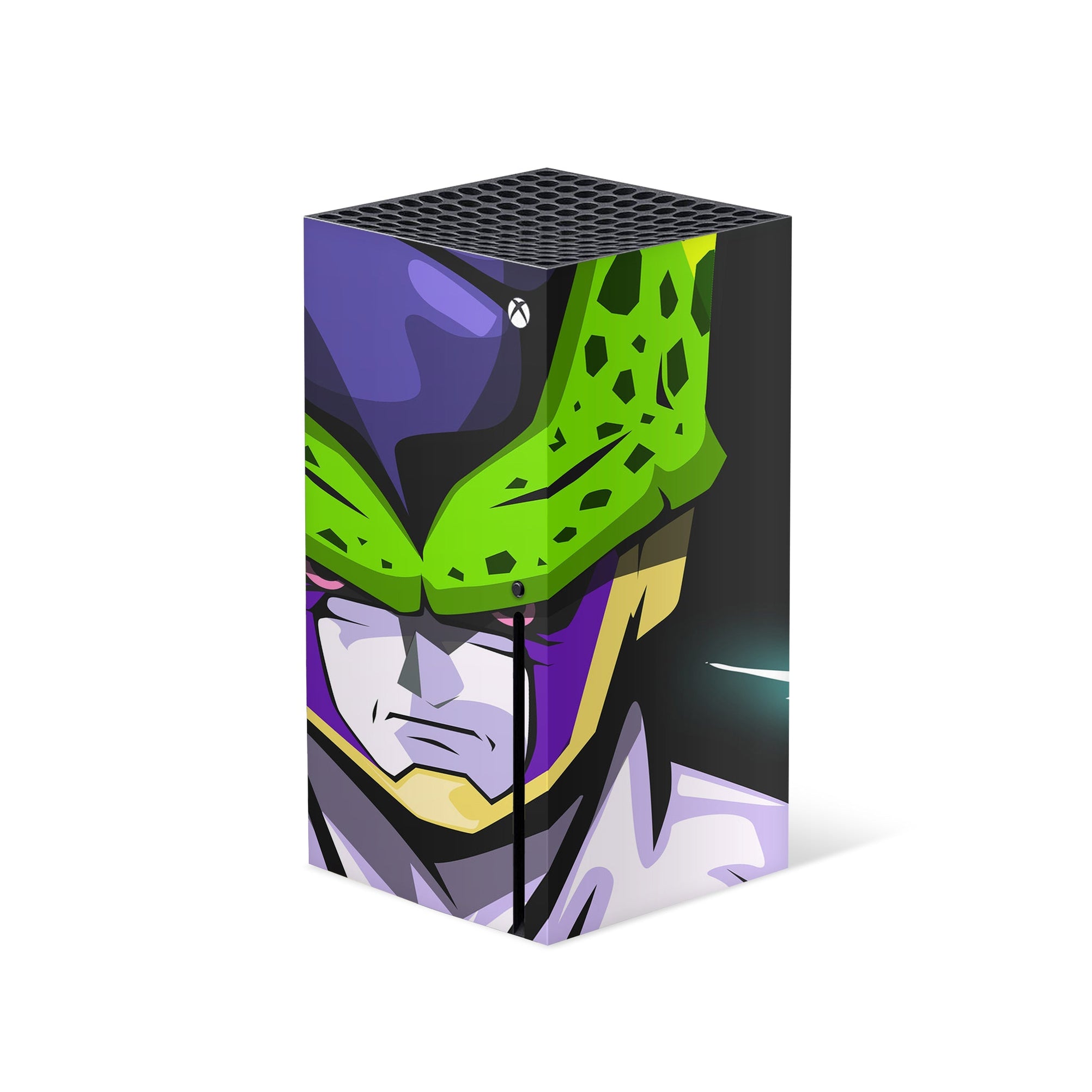 A video game skin featuring a Perfect Android 1 design for the Xbox Series X.