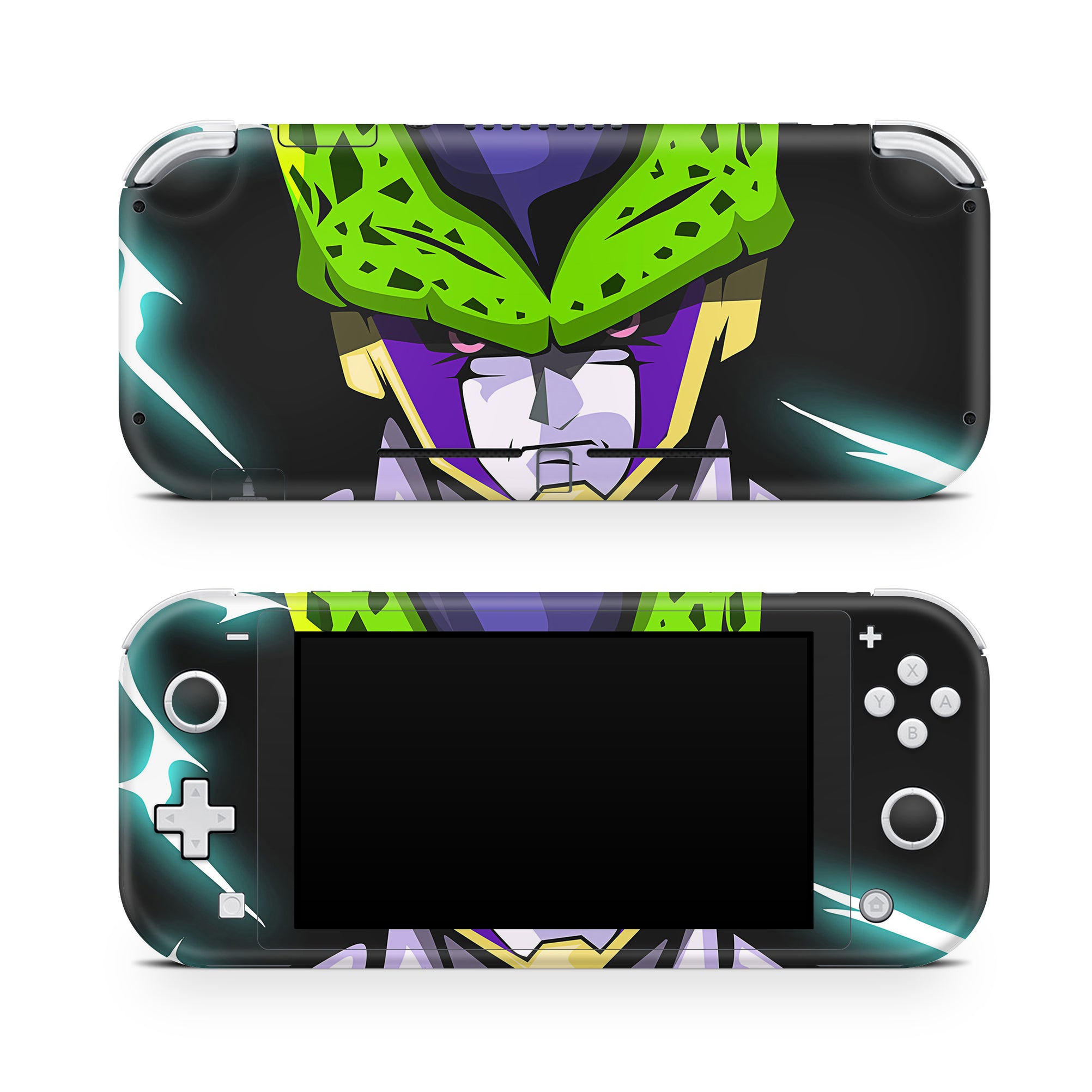 A video game skin featuring a Perfect Android 1 design for the Nintendo Switch Lite.