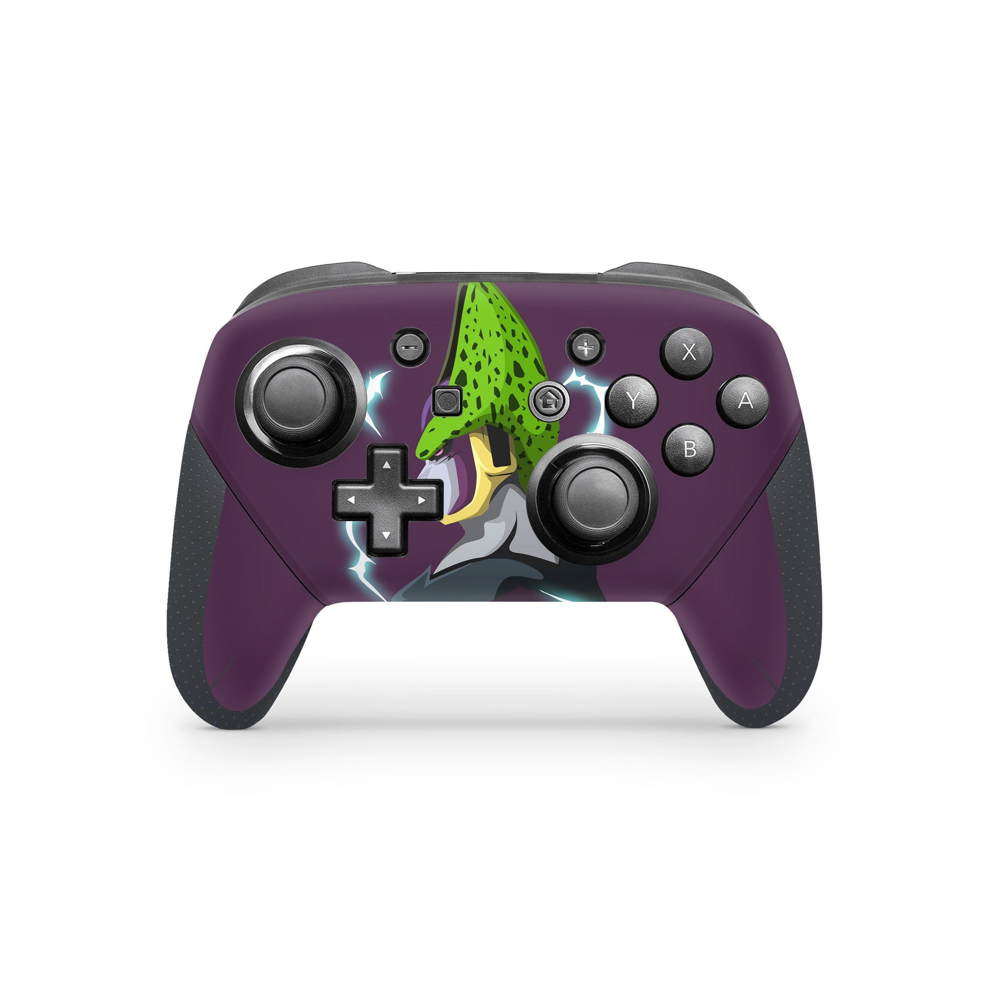 A video game skin featuring a Perfect Android 4 design for the Nintendo Switch Pro Controller.