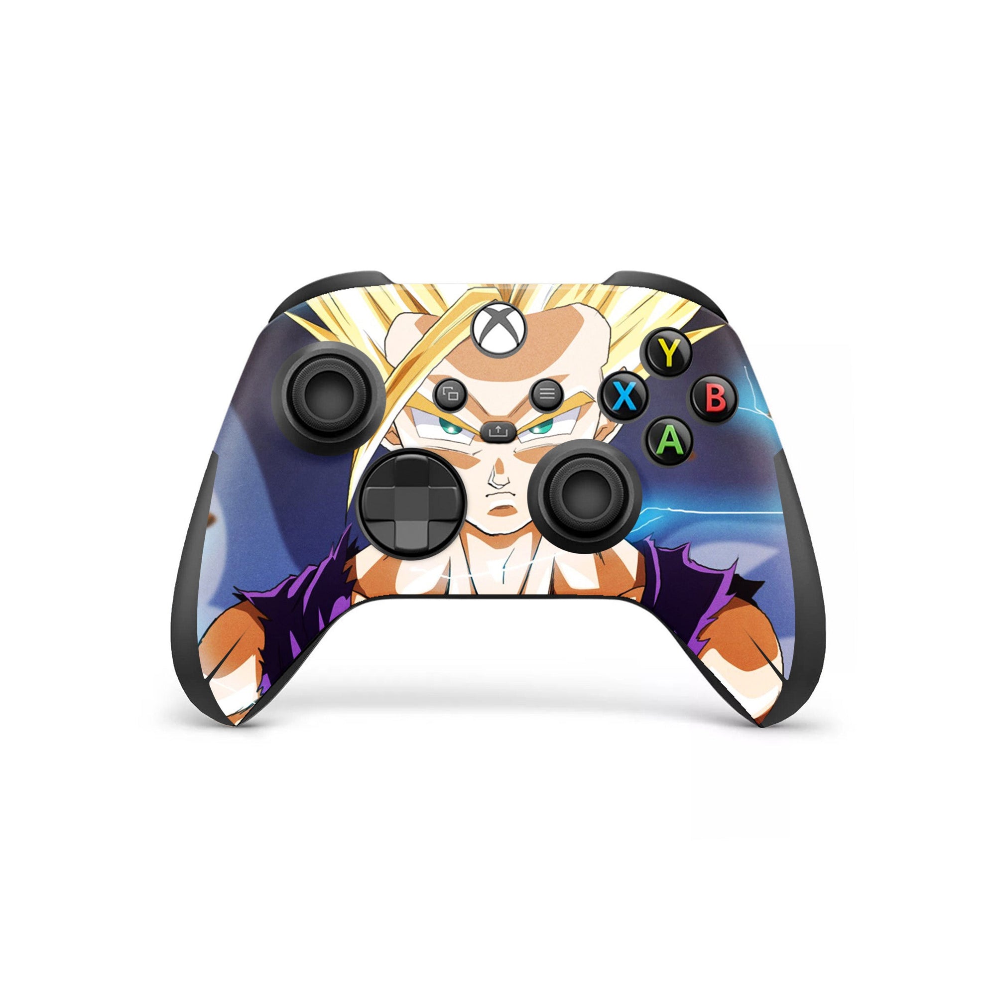 A video game skin featuring a Primordial Warrior Scholar 1 design for the Xbox Series Wireless Controller.