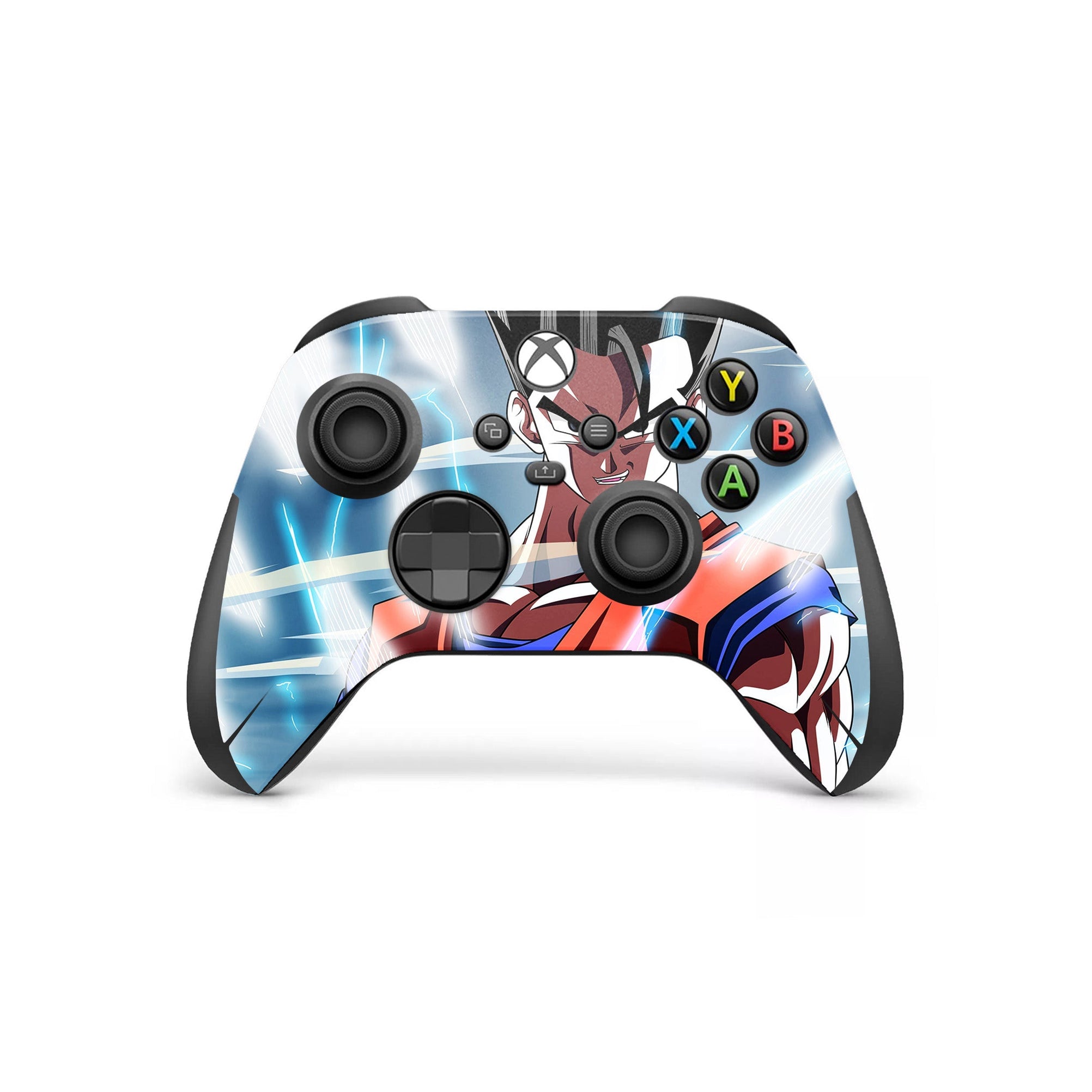 A video game skin featuring a Primordial Warrior Scholar 2 design for the Xbox Series X Controller.