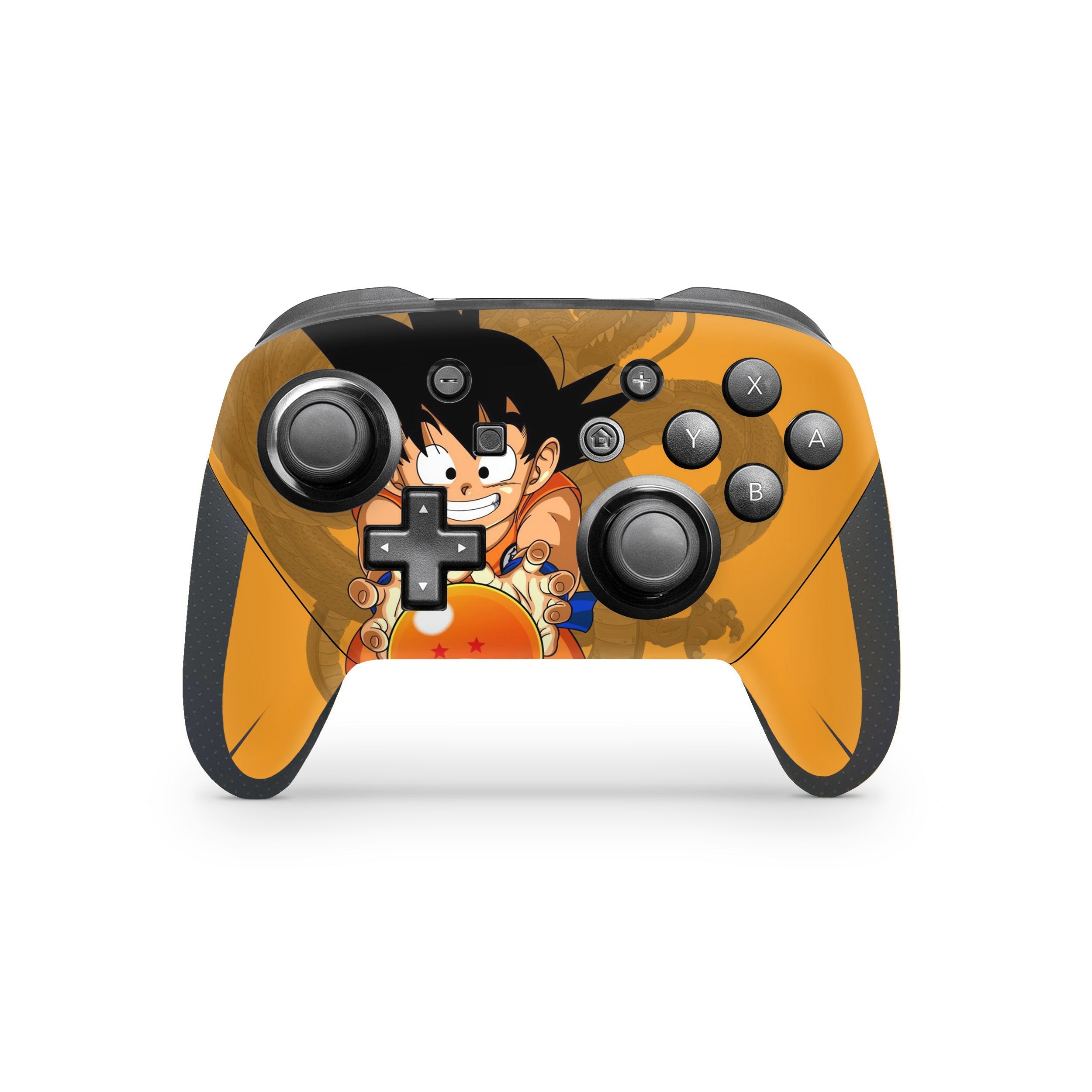 A video game skin featuring a Earth's Savior 2 design for the Nintendo Switch Pro Controller.