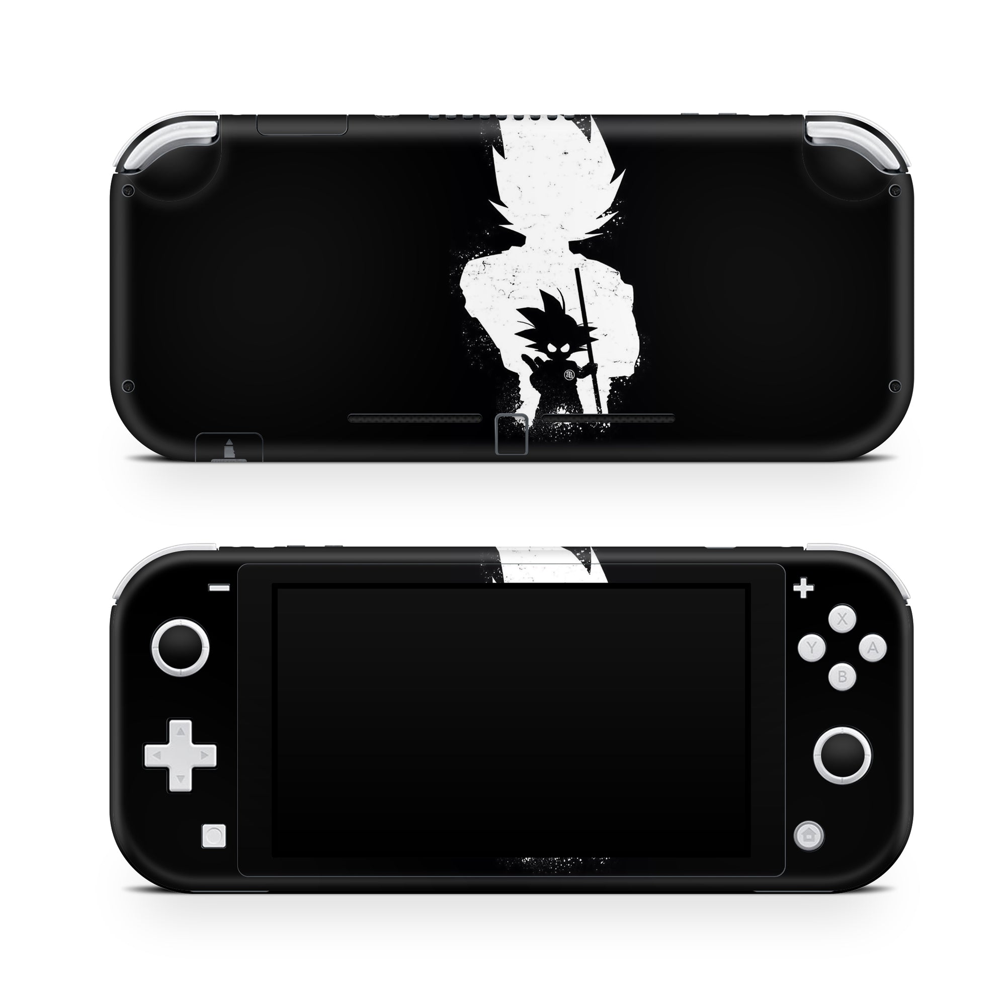 A video game skin featuring a Earth's Savior 4 design for the Nintendo Switch Lite.