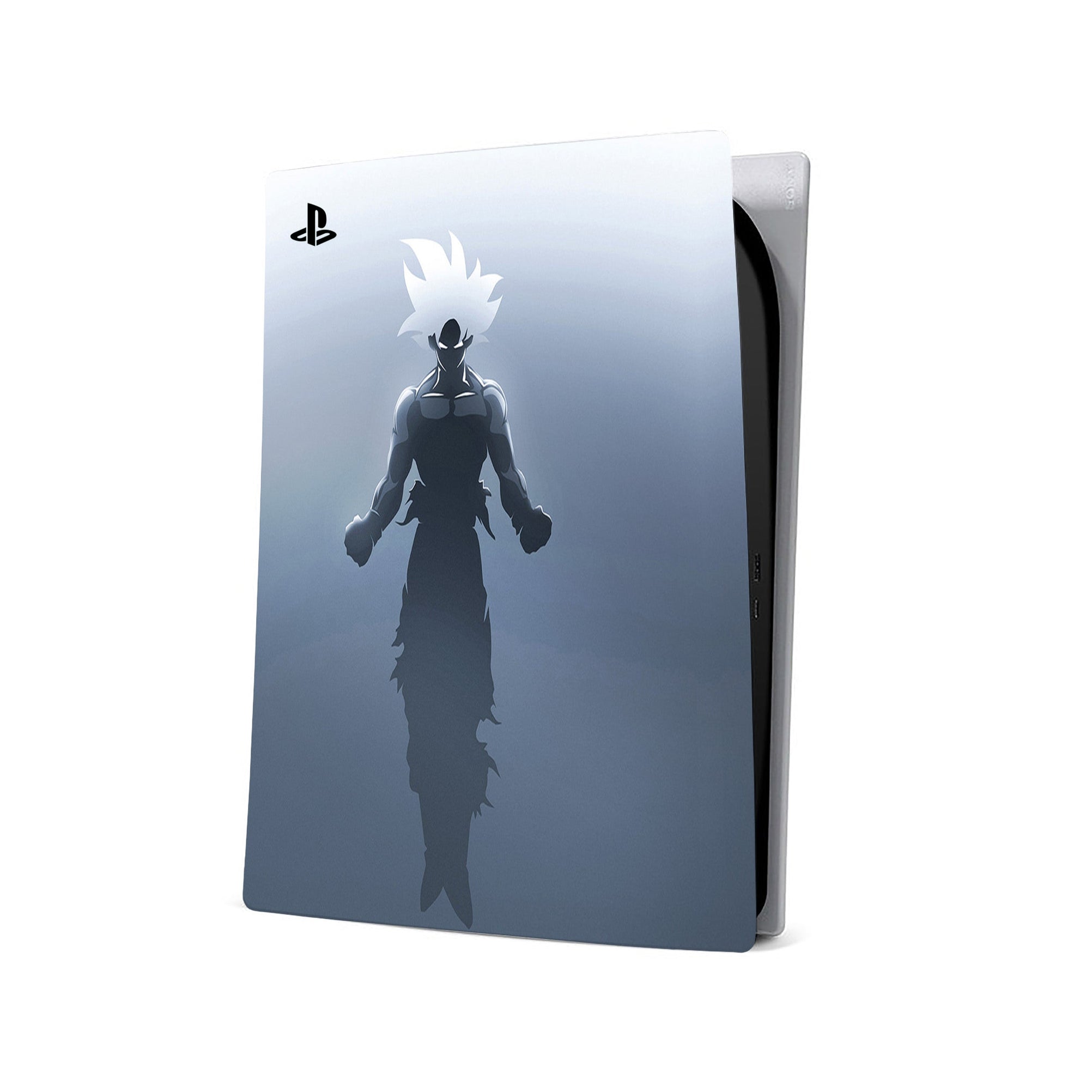 A video game skin featuring a Earth's Savior 5 design for the PS5.